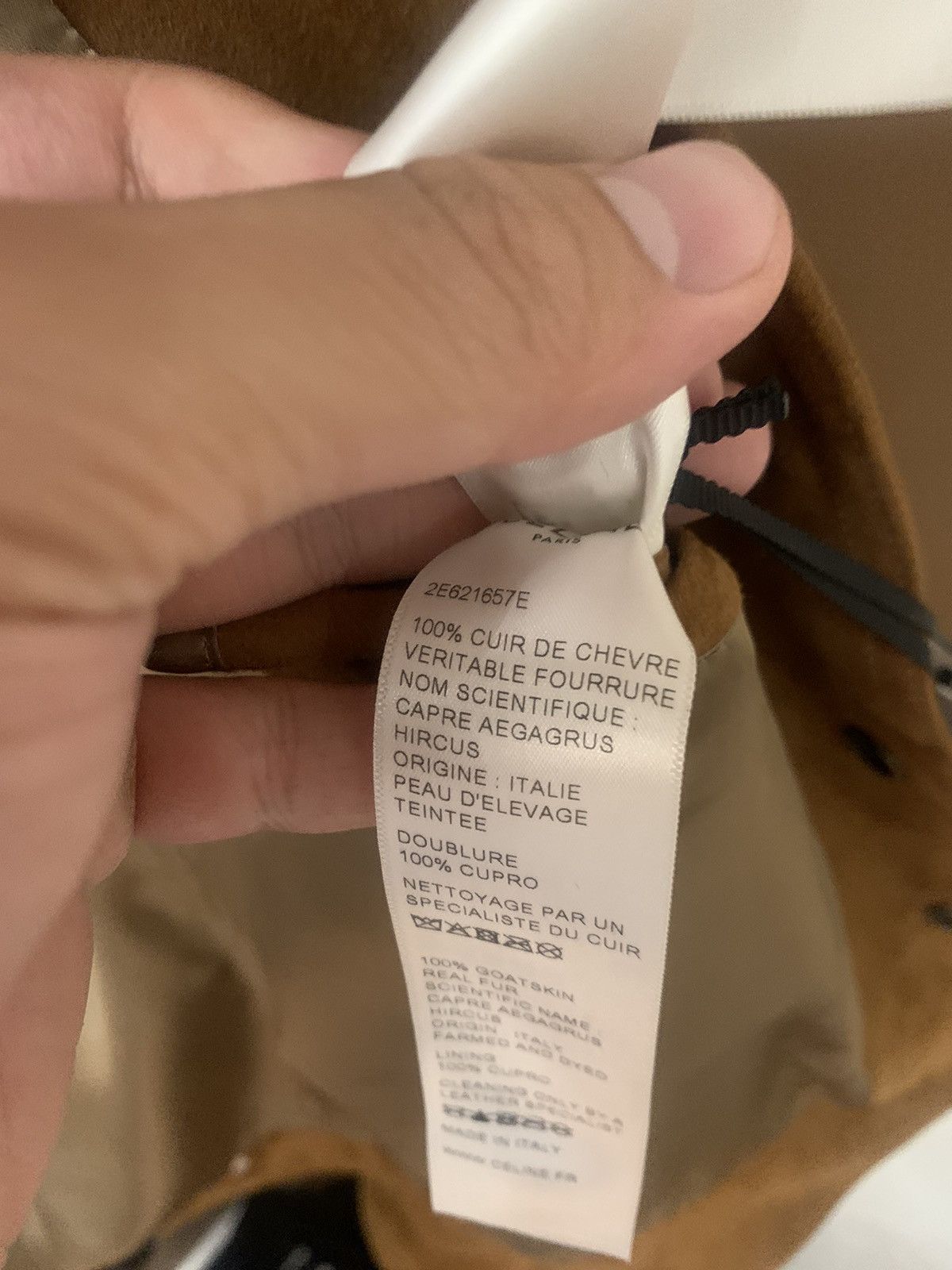 Celine Celine 2020FW Camel Suede Trucker jacket Size US M / EU 48-50 / 2 - 5 Thumbnail