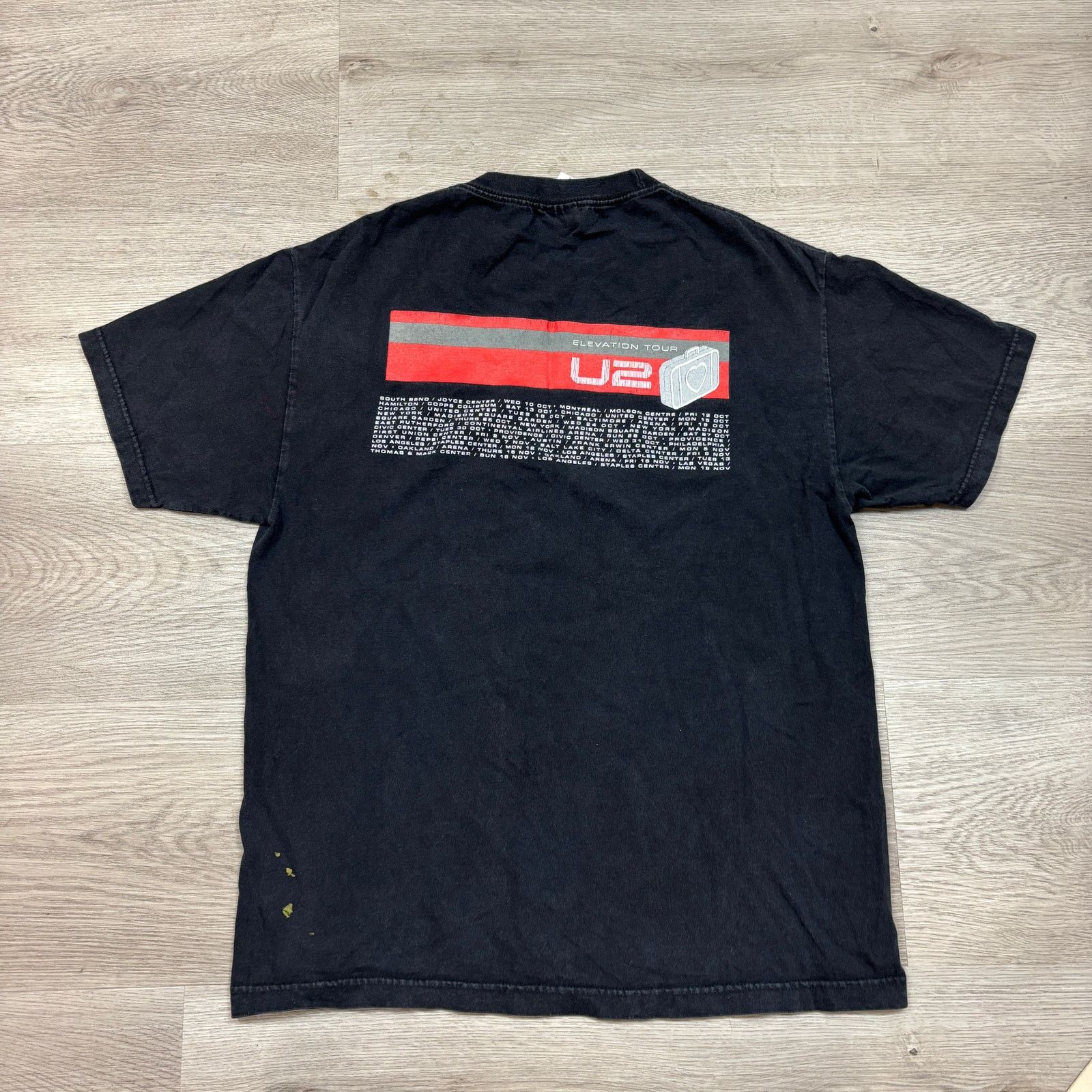 Band Tees × Vintage VTG 2001 U2 Elevation Tour Band Tee Shirt Men's Large Bono Size US L / EU 52-54 / 3 - 3 Thumbnail