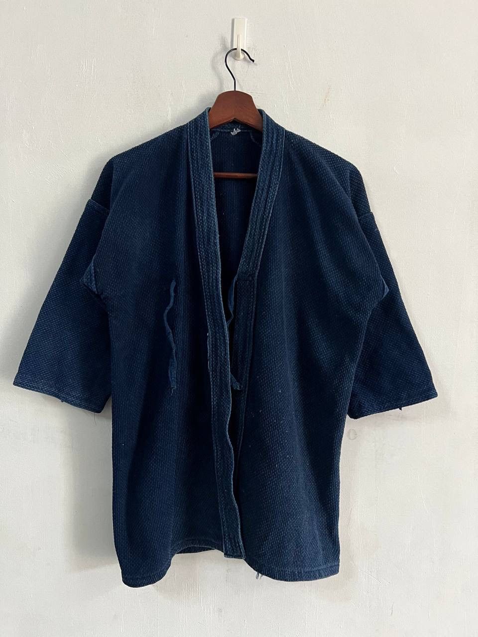 Indigo Vintage Dyed Kendo Uniform Japan Kimono Size US M / EU 48-50 / 2 - 3 Thumbnail
