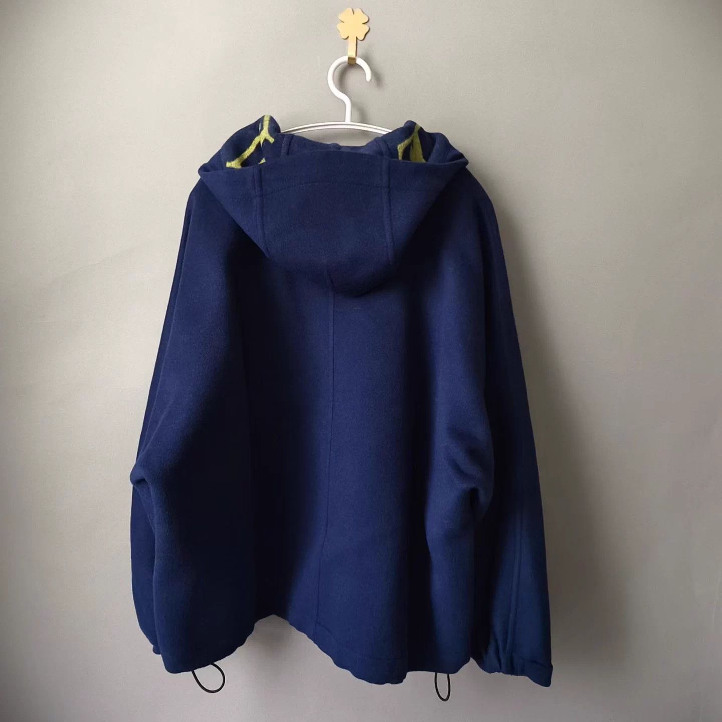 Louis Vuitton Louis Vuitton blue lining allover print wool cloak Size XS / US 0-2 / IT 36-38 - 2 Thumbnail