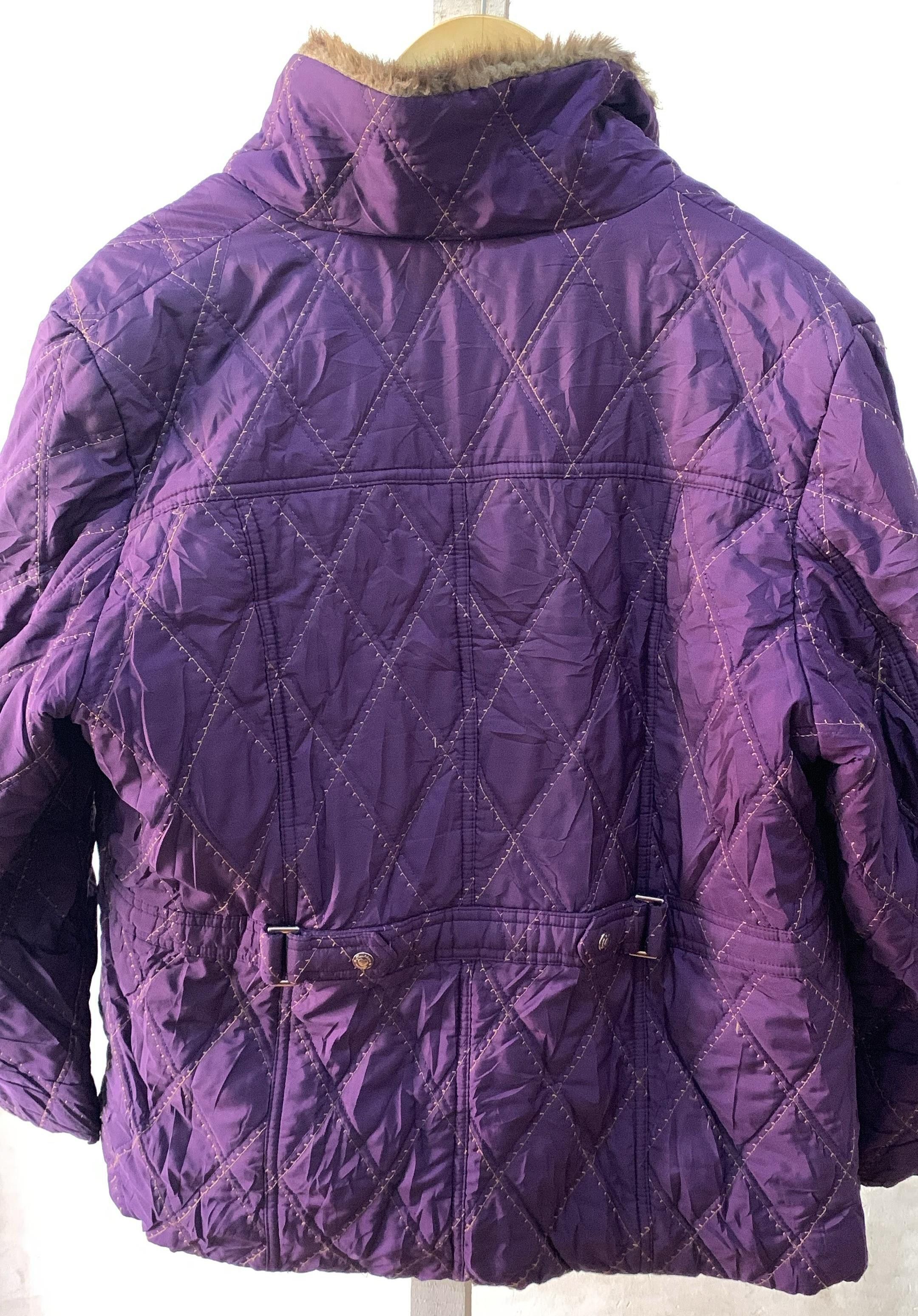Other Purple Sherpa Fleece Jacket Size US L / EU 52-54 / 3 - 2 Thumbnail