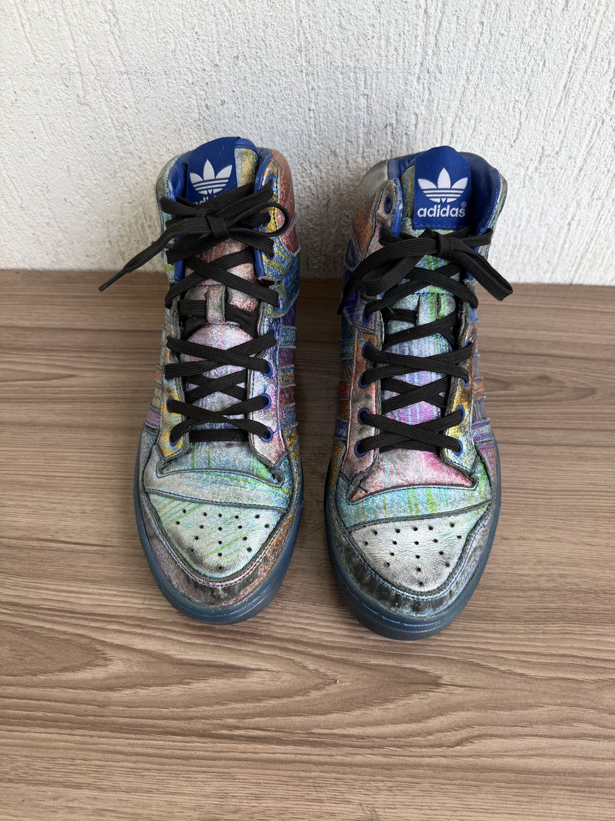Adidas × Jeremy Scott Js wing high Sneaker Size US 9 / EU 42 - 5 Thumbnail