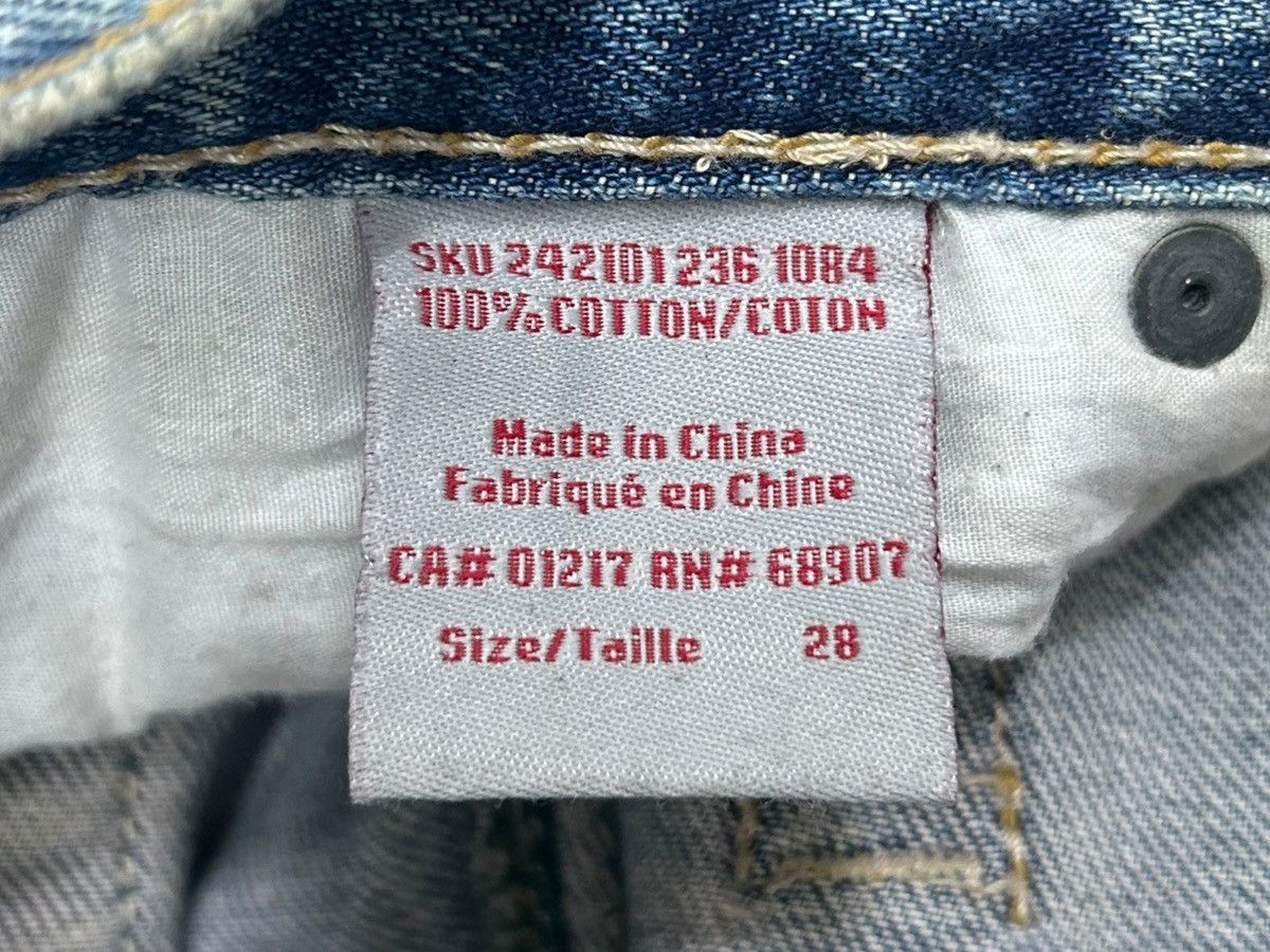 Le Grande Bleu (L.G.B.) Vintage Flare Redsquad Denim Uruboro Stitch Distressed Dirty Size US 30 / EU 46 - 19 Thumbnail