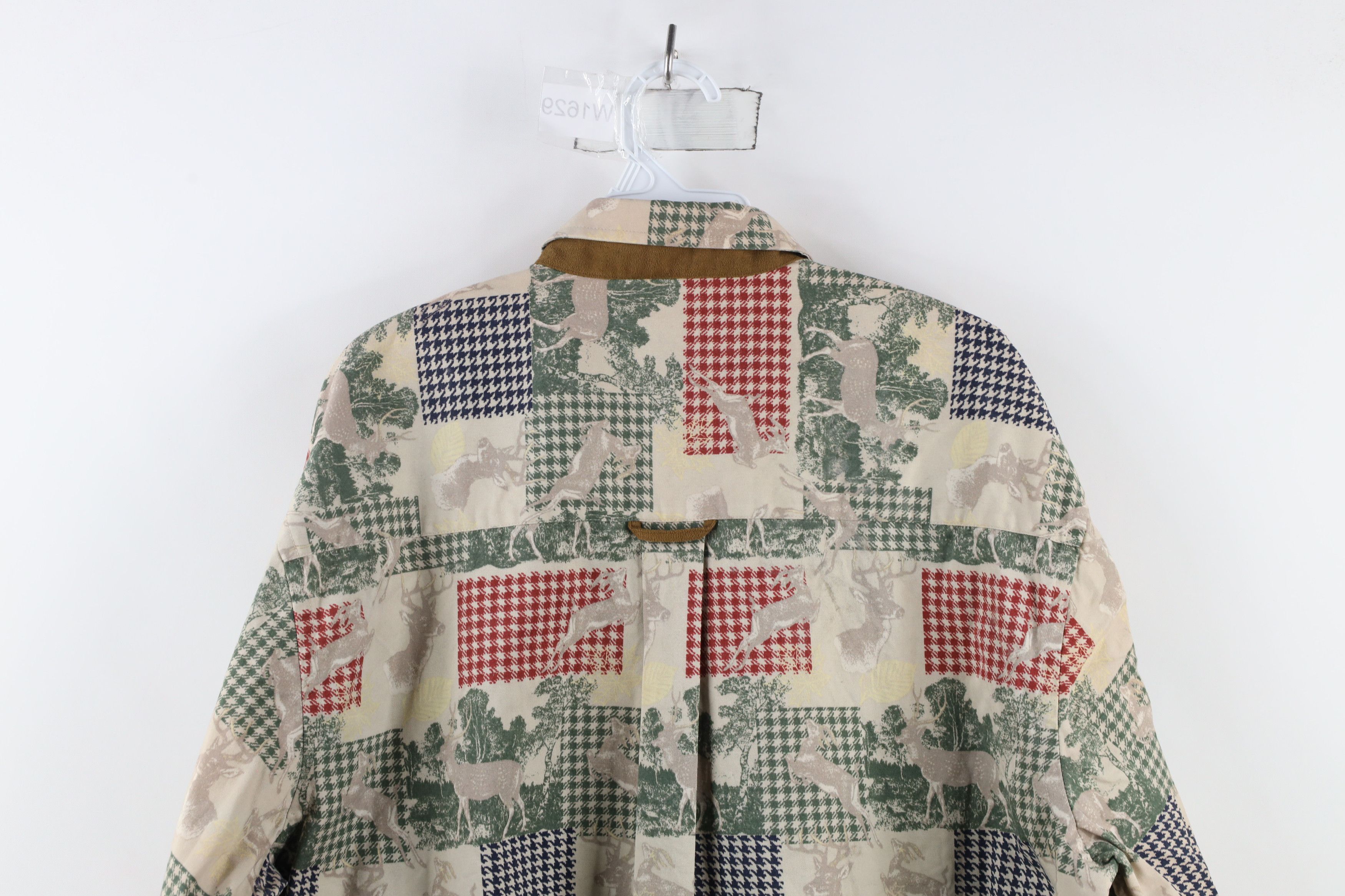 Vintage Vintage 90s Streetwear Buck All Over Print Button Down Shirt Size US XL / EU 56 / 4 - 11 Thumbnail
