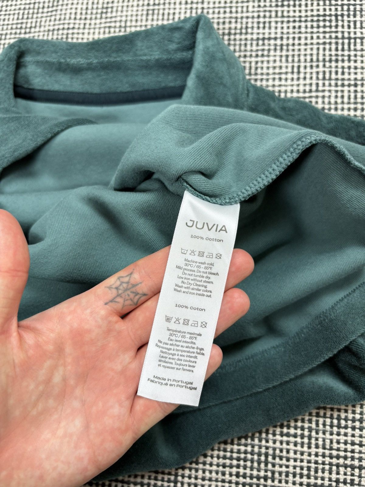 Other Juvia terry cloth polo shirt designer rrp 139€ Size US XL / EU 56 / 4 - 4 Thumbnail