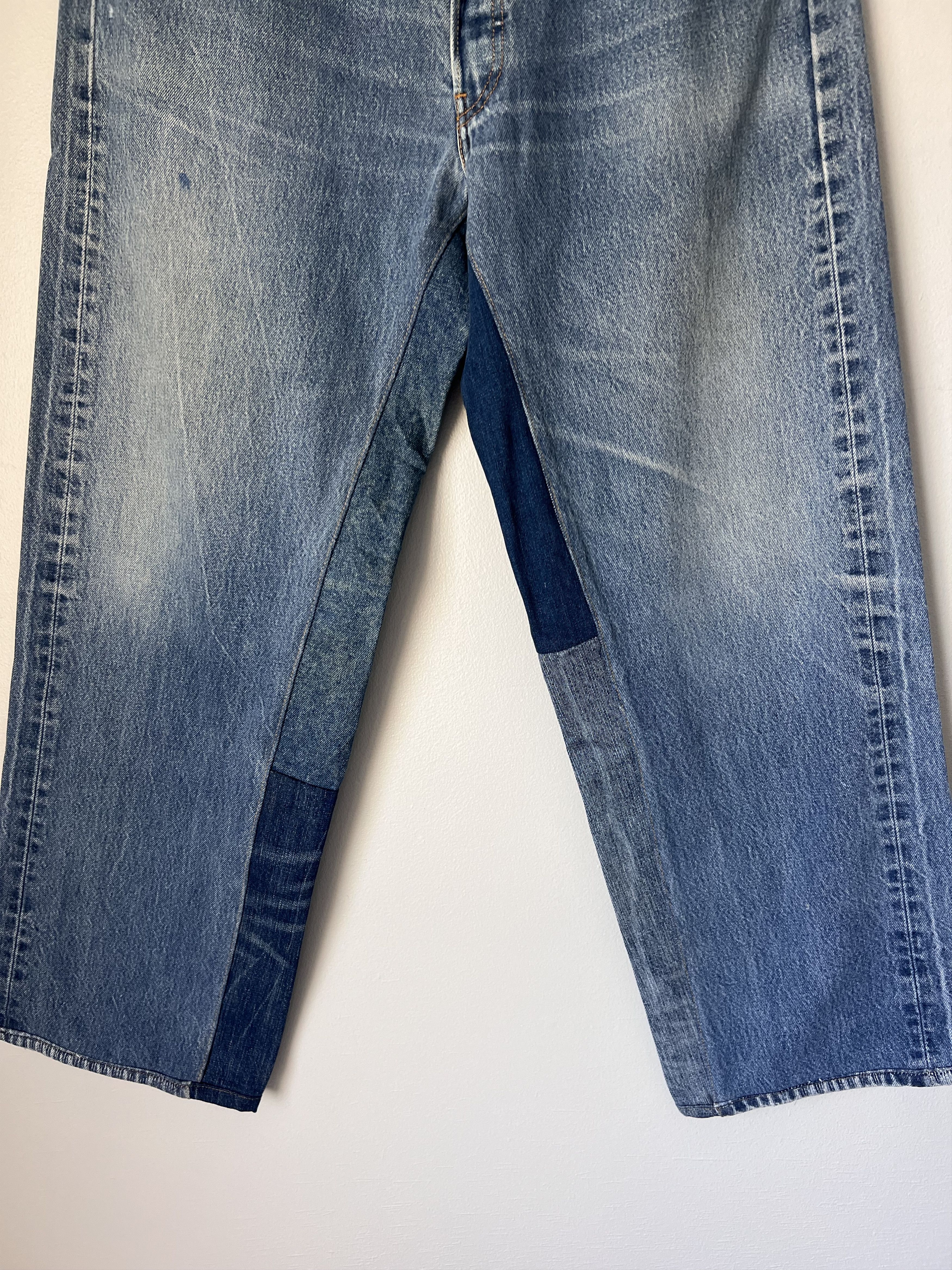 RE/DONE RE/DONE Levi's Big Boy 501 Jeans in Indigo Size US 33 - 3 Thumbnail
