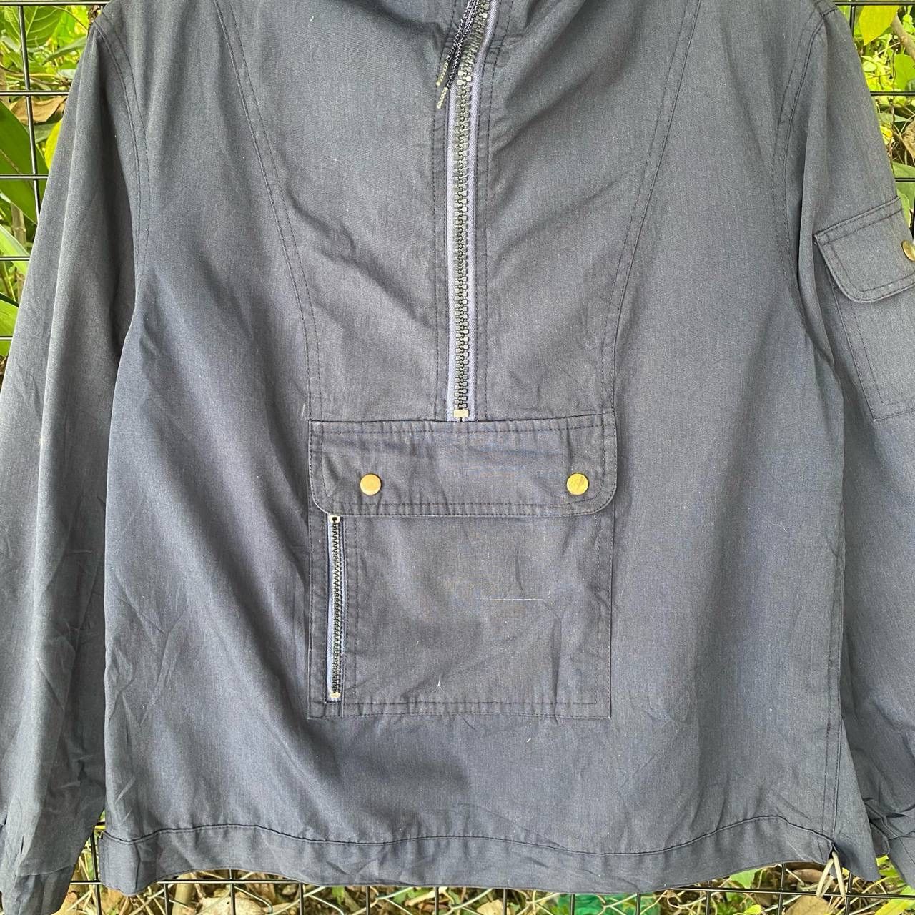 Abercrombie & Fitch × Designer Vtg J line by Nagel Hoodie Half Zipper Anorox Jacket Size US M / EU 48-50 / 2 - 3 Thumbnail