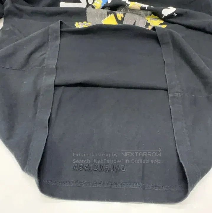 Balenciaga Balenciaga x THE SIMPSONS Black Graphic Tee. Size US M / EU 48-50 / 2 - 6 Thumbnail