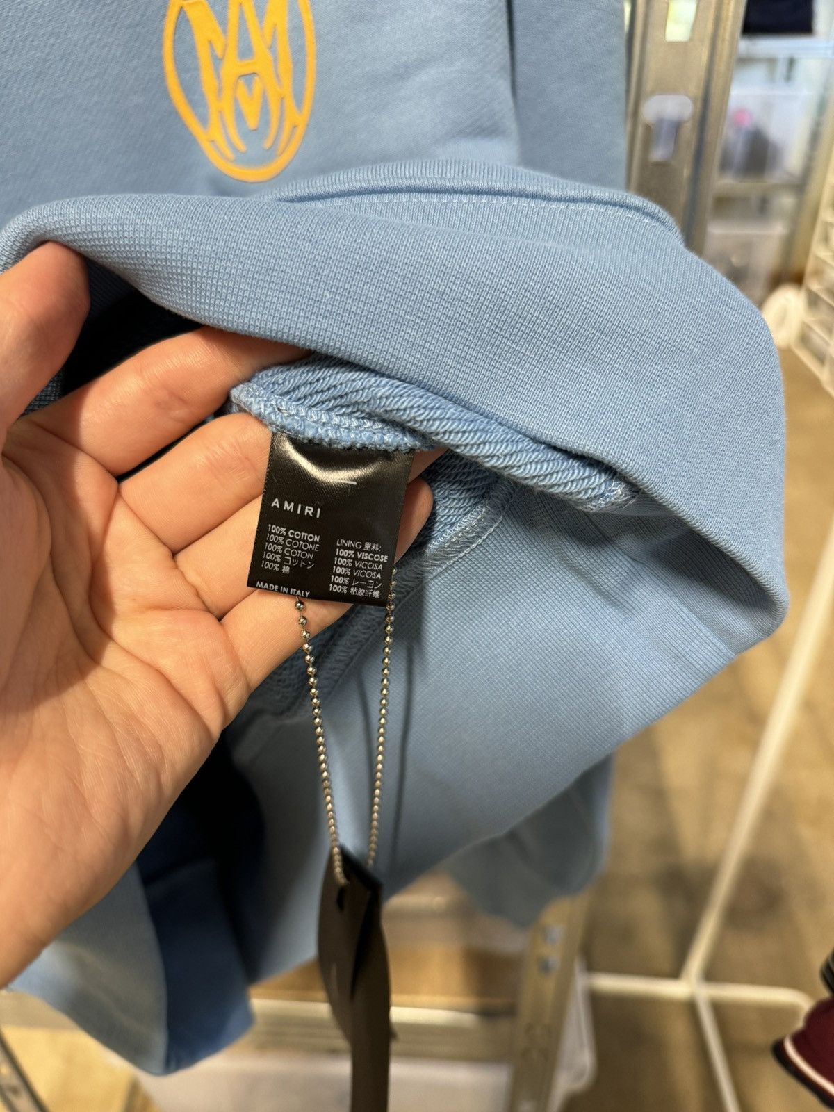 Amiri Amiri Logo Hoodie NEW 1150$ Size US S / EU 44-46 / 1 - 6 Thumbnail