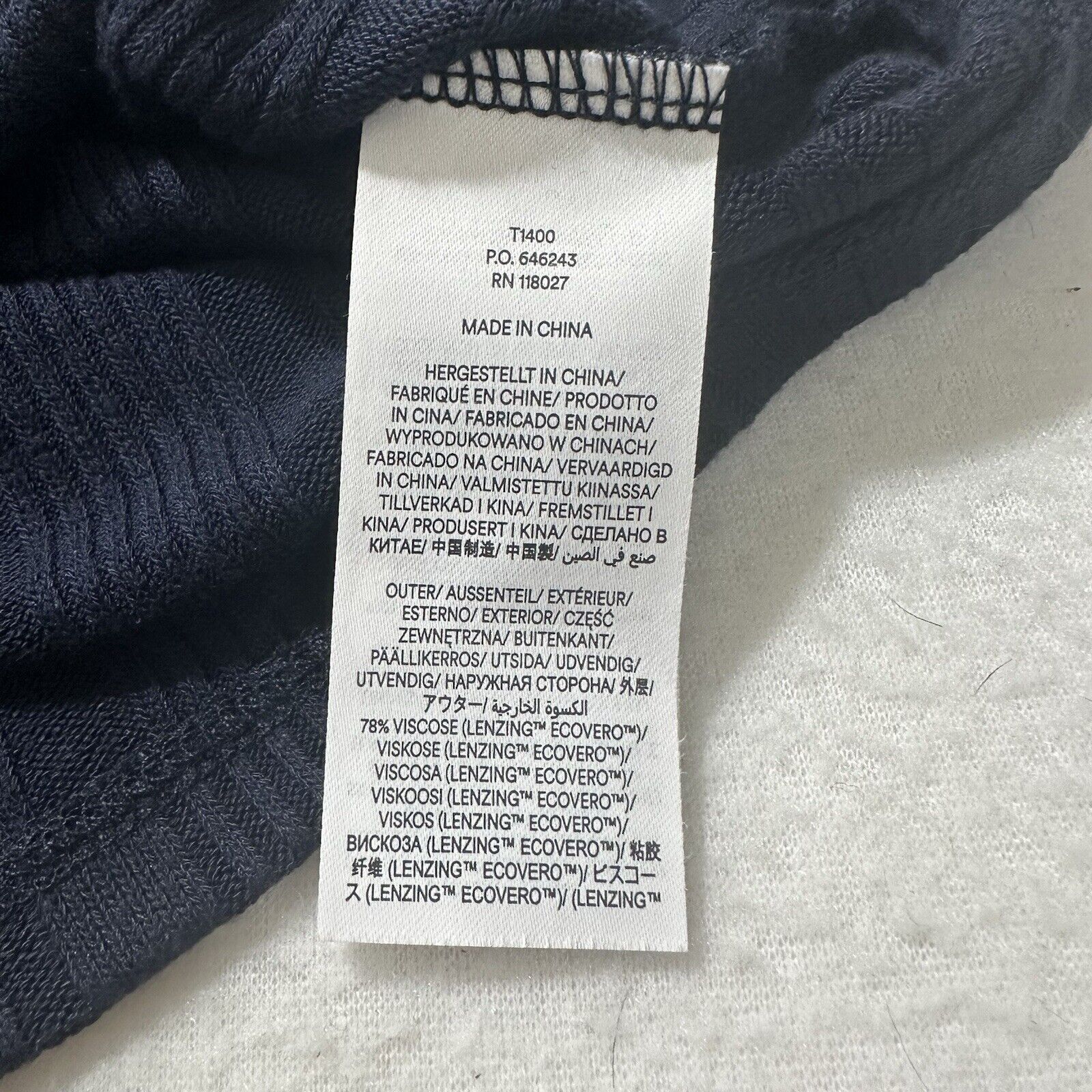 Boden Boden 4 Navy Blue Ribbed Sweetheart Pullover T Shirt Size S / US 4 / IT 40 - 8 Thumbnail