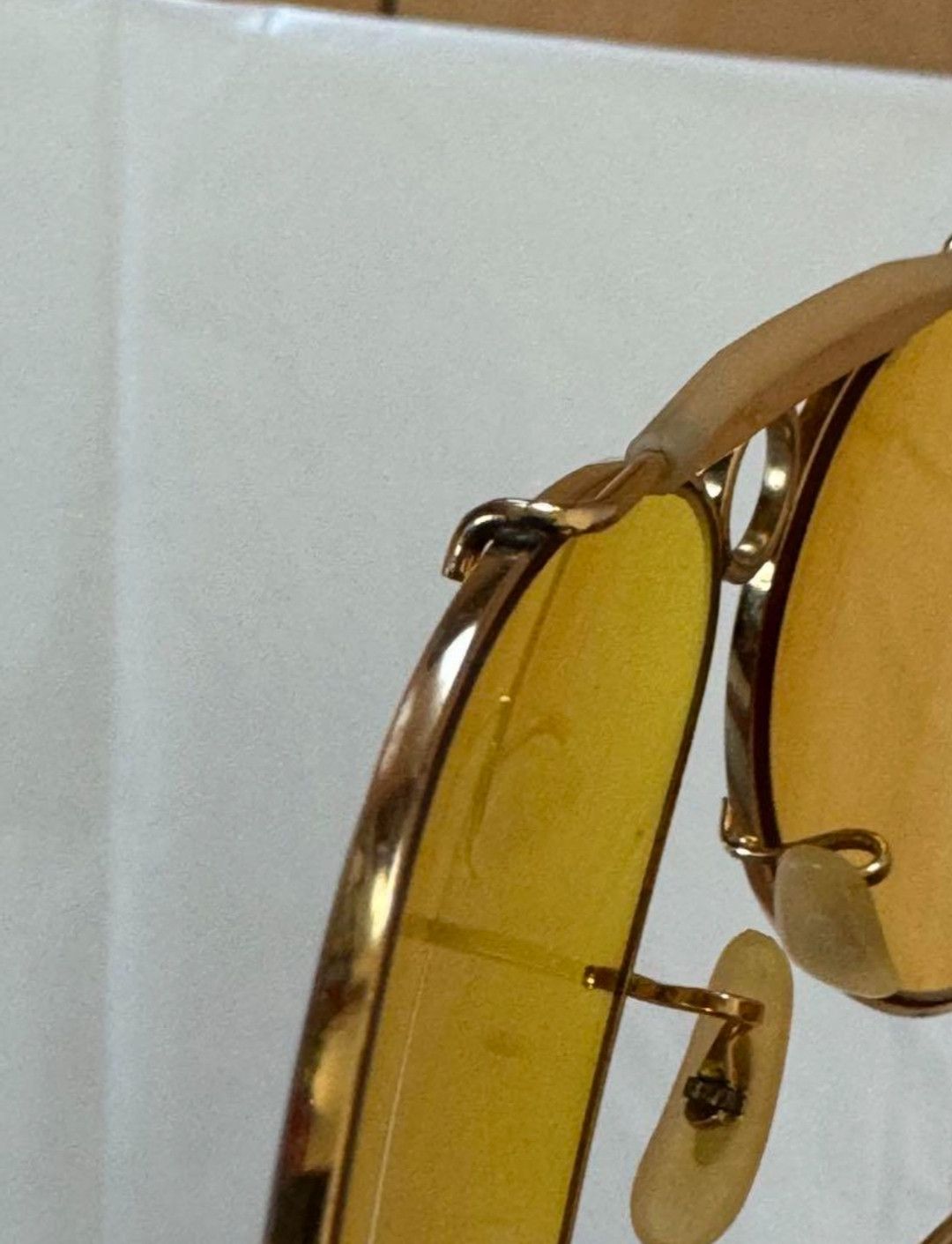 Bausch & Lomb × RayBan Rayban Bausch&Lomb Shooter Aviator Ambermatic Sunglasses Size ONE SIZE - 6 Thumbnail
