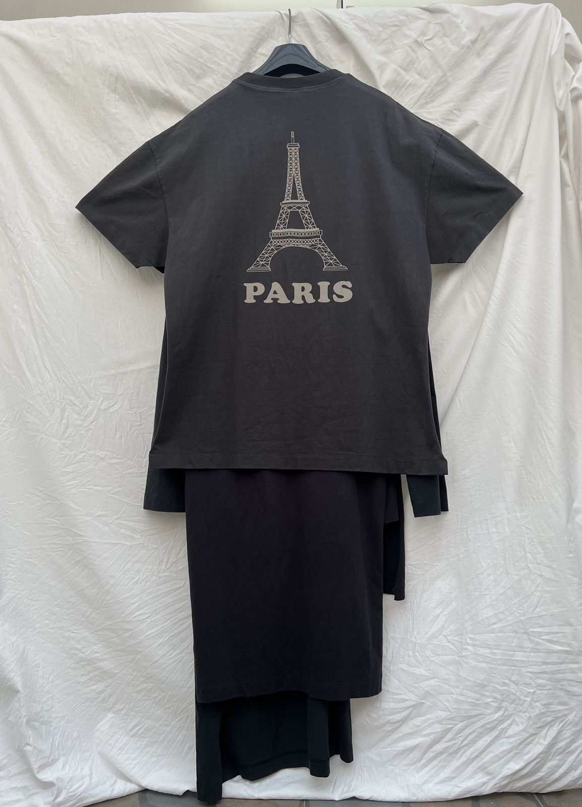 Vetements Vetements PARIS layered Tshirt dress Size US XS / EU 42 / 0 - 5 Thumbnail