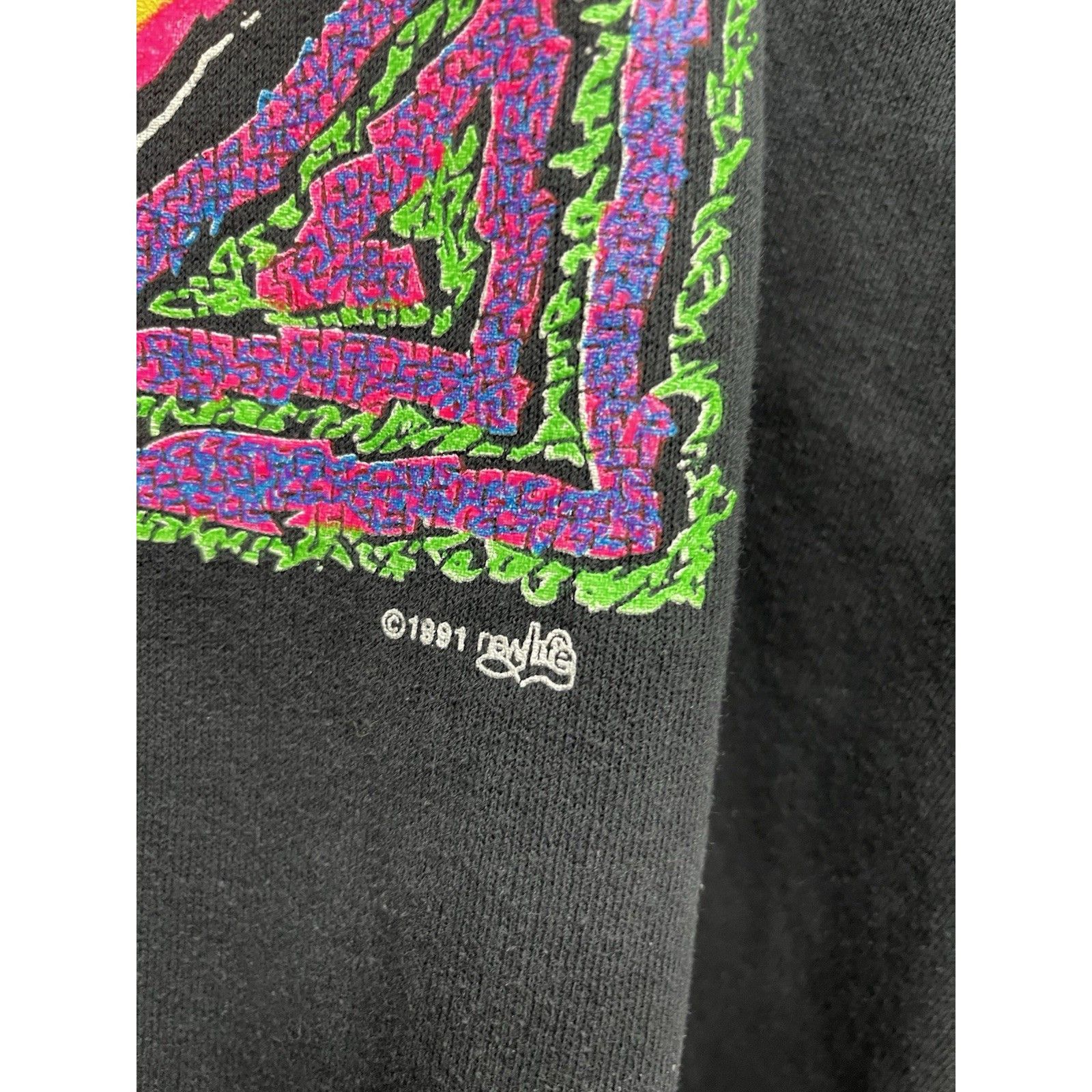 Lee VINTAGE 1991 JESUS GIVES NEW LIFE SWEATSHIRT XL LEE MADE IN Size US XL / EU 56 / 4 - 4 Thumbnail