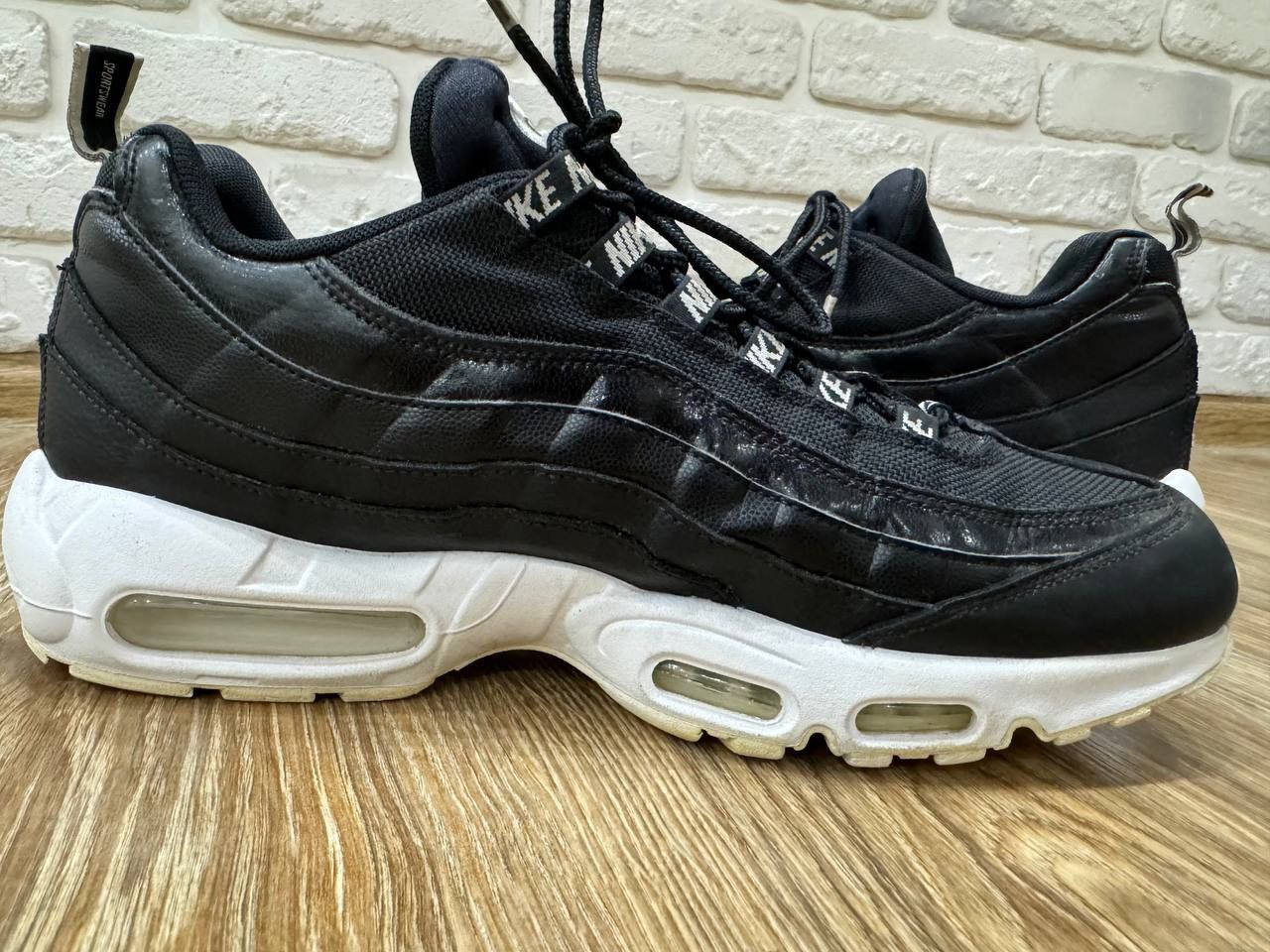 Nike Nike Air Max 95 Premium Overbranded Size US 11.5 / EU 44-45 - 11 Thumbnail
