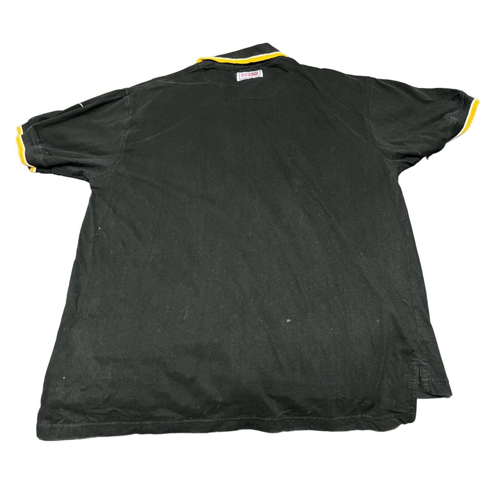 Reebok Vintage 90s Reebok Pro Line PITTSBURGH STEELERS Polo Shirt Size US XXL / EU 58 / 5 - 2 Thumbnail