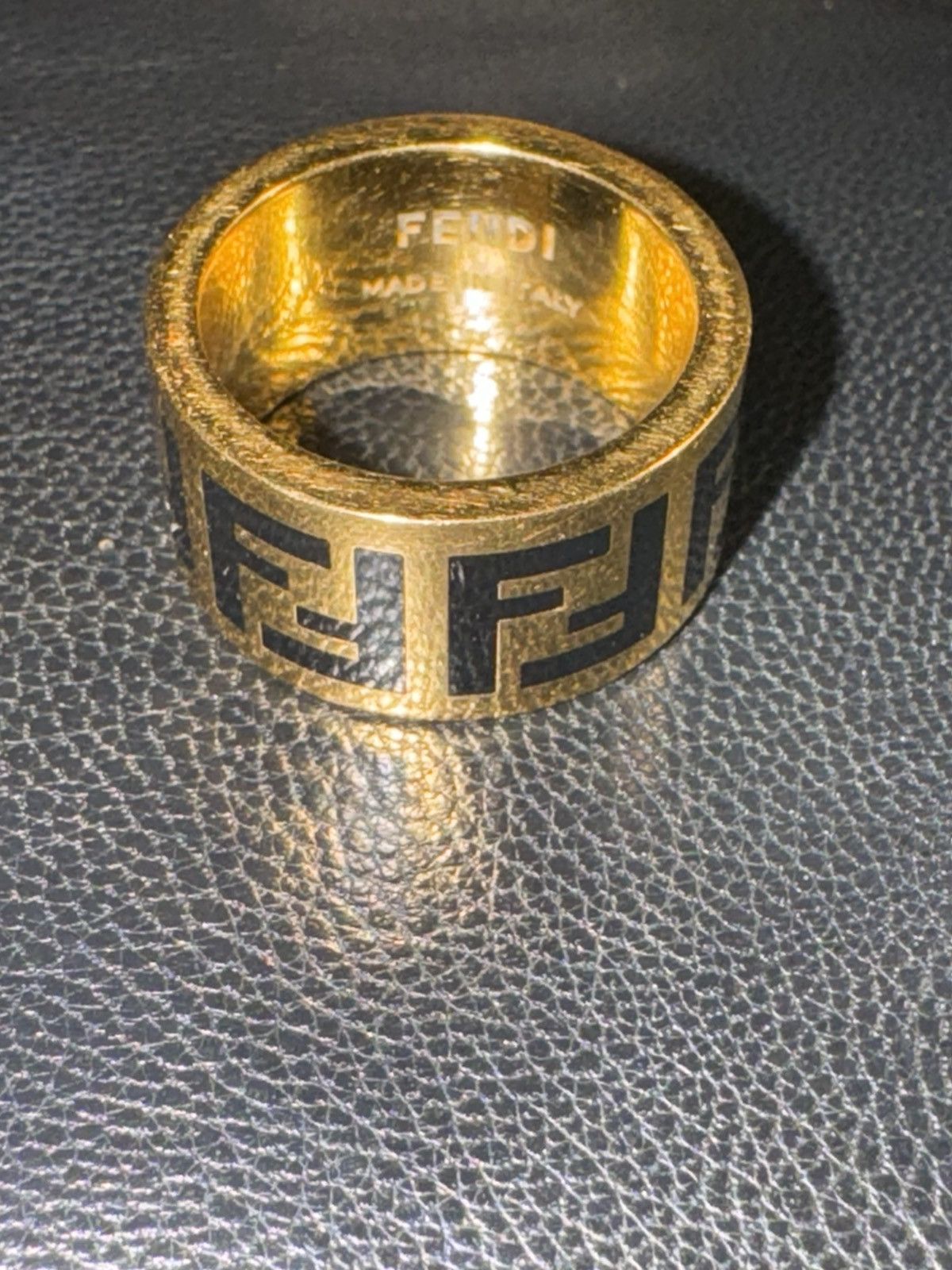 Fendi Small Fendi Gold Ring Size ONE SIZE - 2 Thumbnail