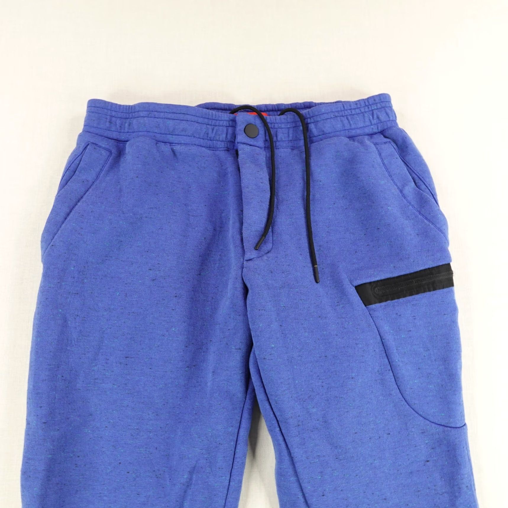 Nike Nike Tech Fleece Pants Men Large Blue Gym Joggers Sweatpants Sweat Nike Pants Tech Fleece Size US 33 - 2 Thumbnail