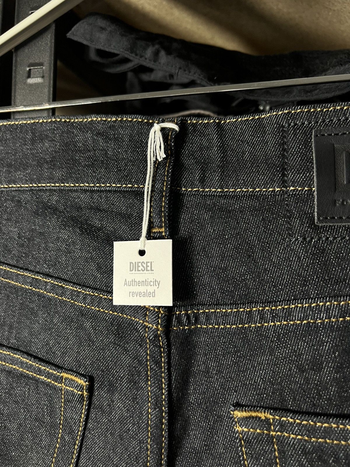 Diesel Diesel Raw Tapered Fit Jeans 🇮🇹 Premium Dark Wash Denim Size US 32 / EU 48 - 16 Thumbnail