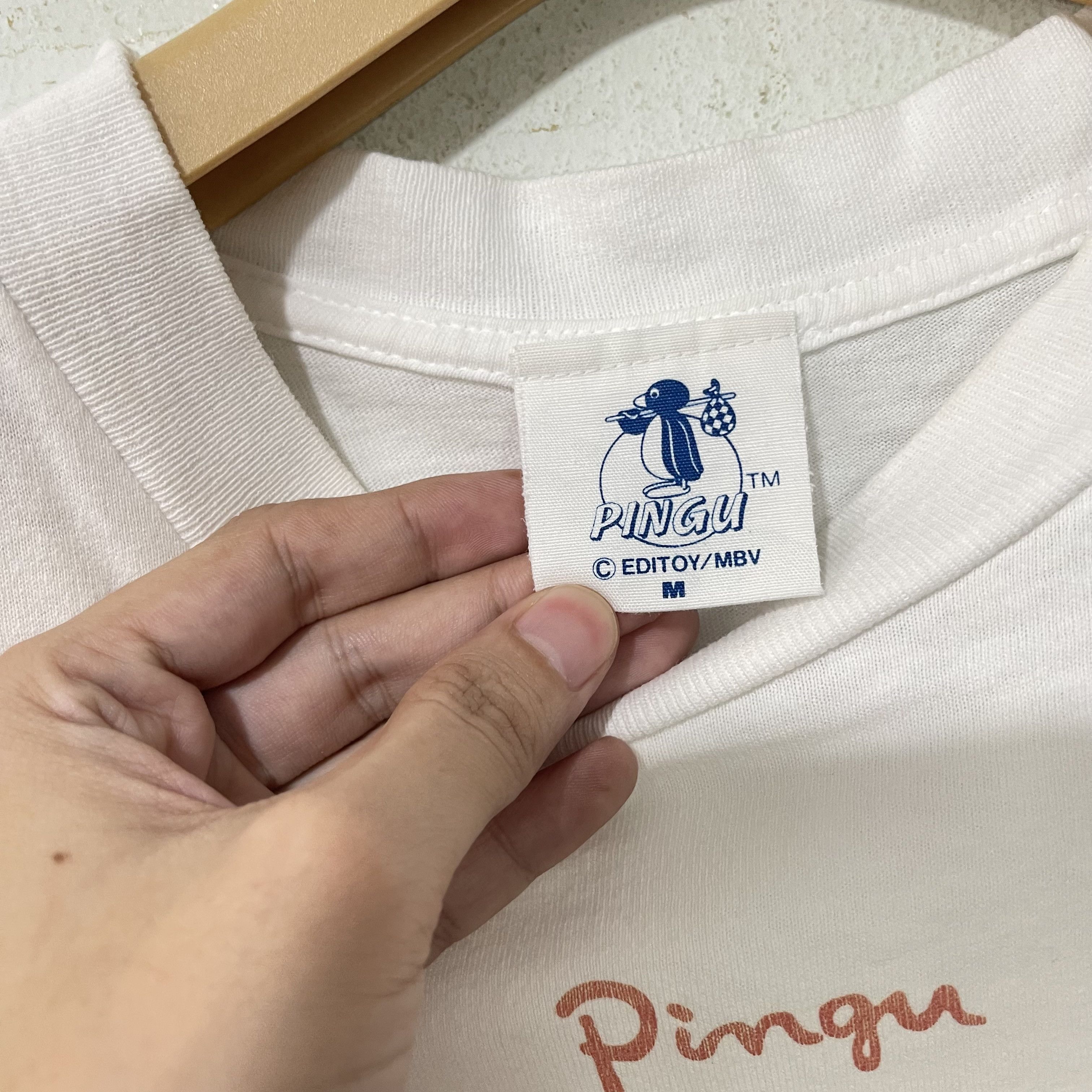 Anime Vintage 1996 Pingu T-Shirt Size US M / EU 48-50 / 2 - 7 Thumbnail