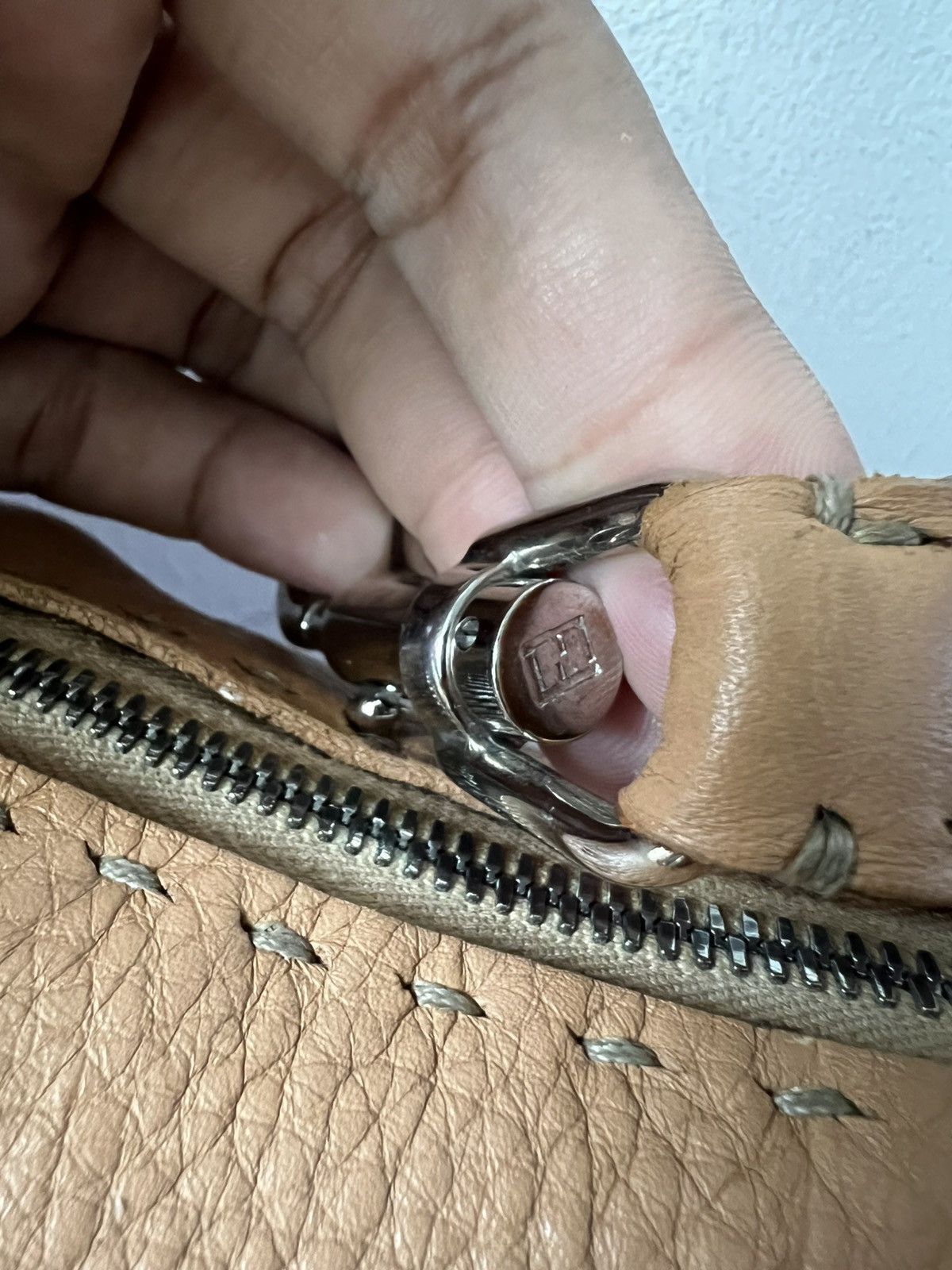 Fendi Fendi Selleria Trim Leather Shoulder Bag Size ONE SIZE - 8 Thumbnail
