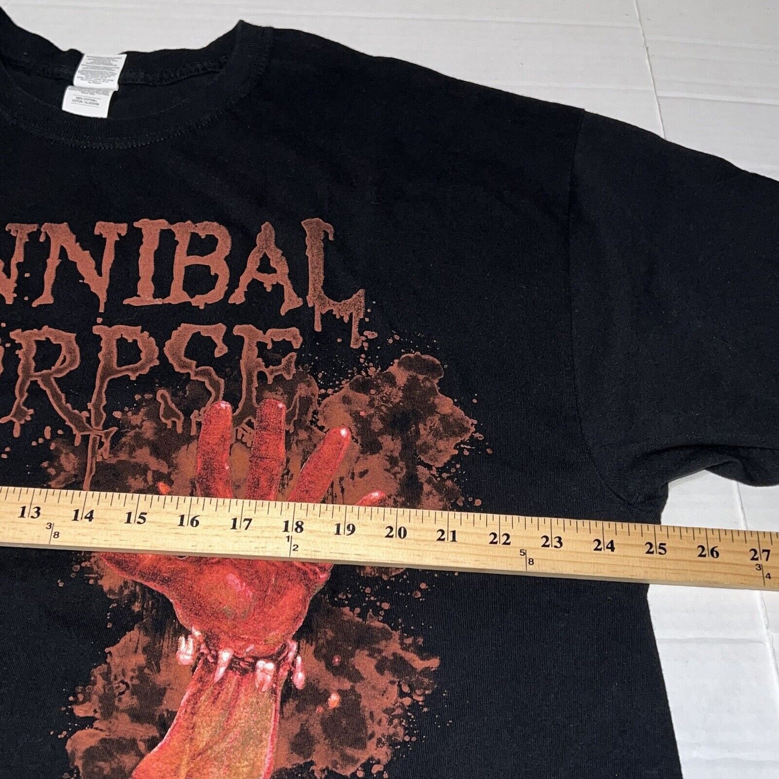 Gildan Cannibal Corpse Gildan Shirt Red Before Black Men’s Size 2XL Size US XXL / EU 58 / 5 - 7 Thumbnail
