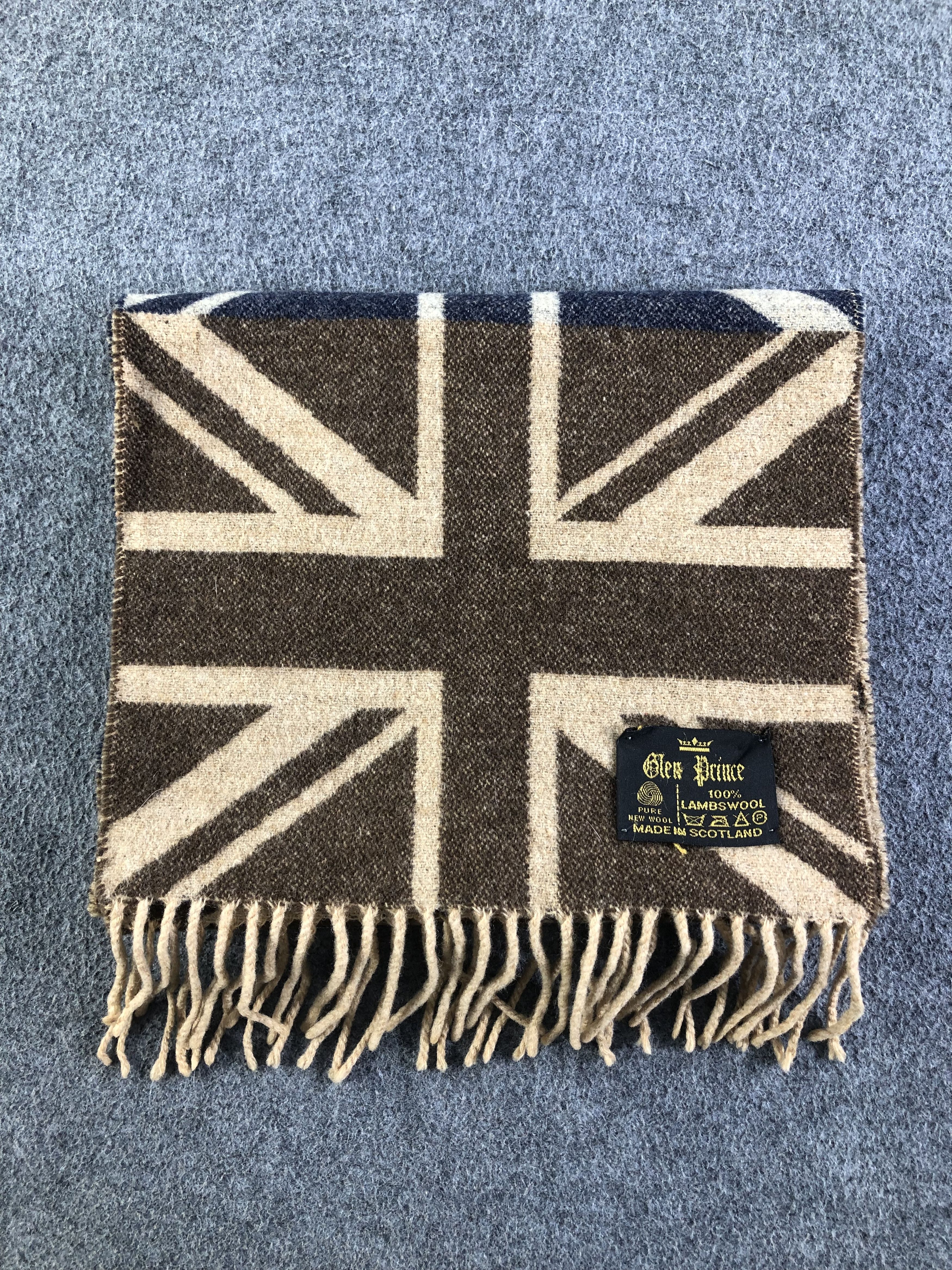 Vintage Glen Prince Lambswool Scarf / Muffler / Neckwear SS1234 Size ONE SIZE - 6 Thumbnail