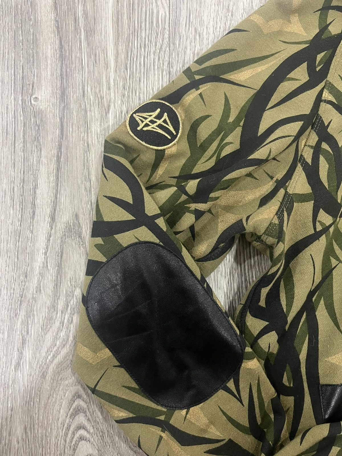 CLOT Clot Alienegra Green Camo Hoodie Size US S / EU 44-46 / 1 - 2 Thumbnail