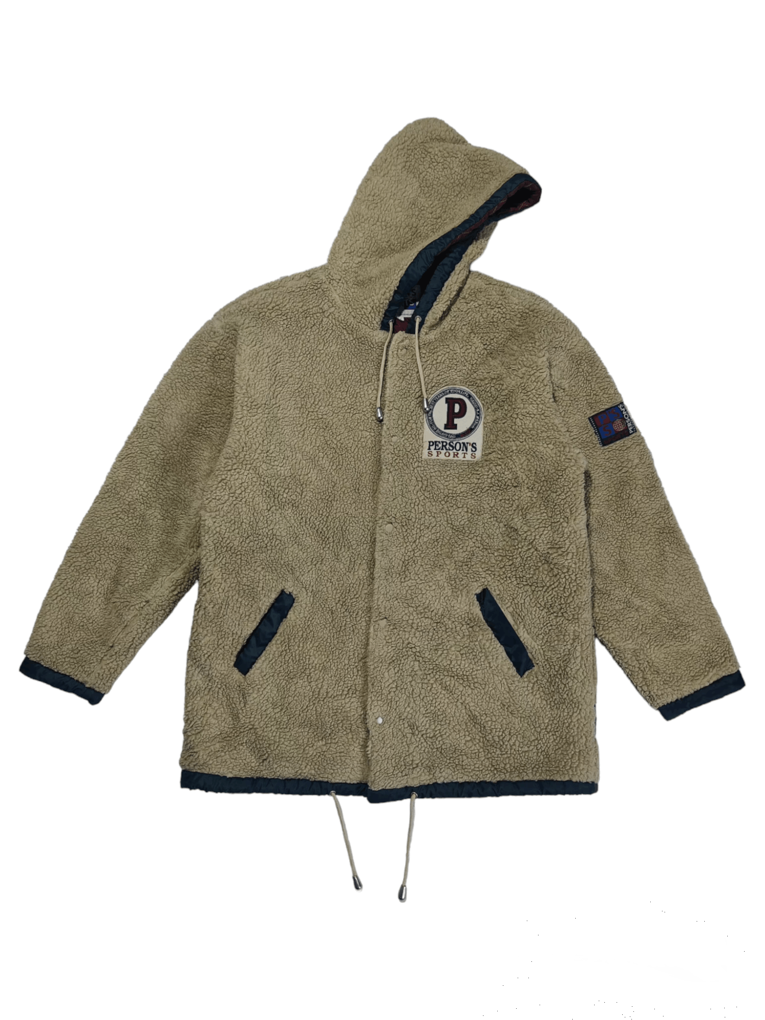 PERSON'S Vintage PERSON'S SPORTS Big Logo Back SPELL Out Jacket Size US M / EU 48-50 / 2 - 1 Thumbnail