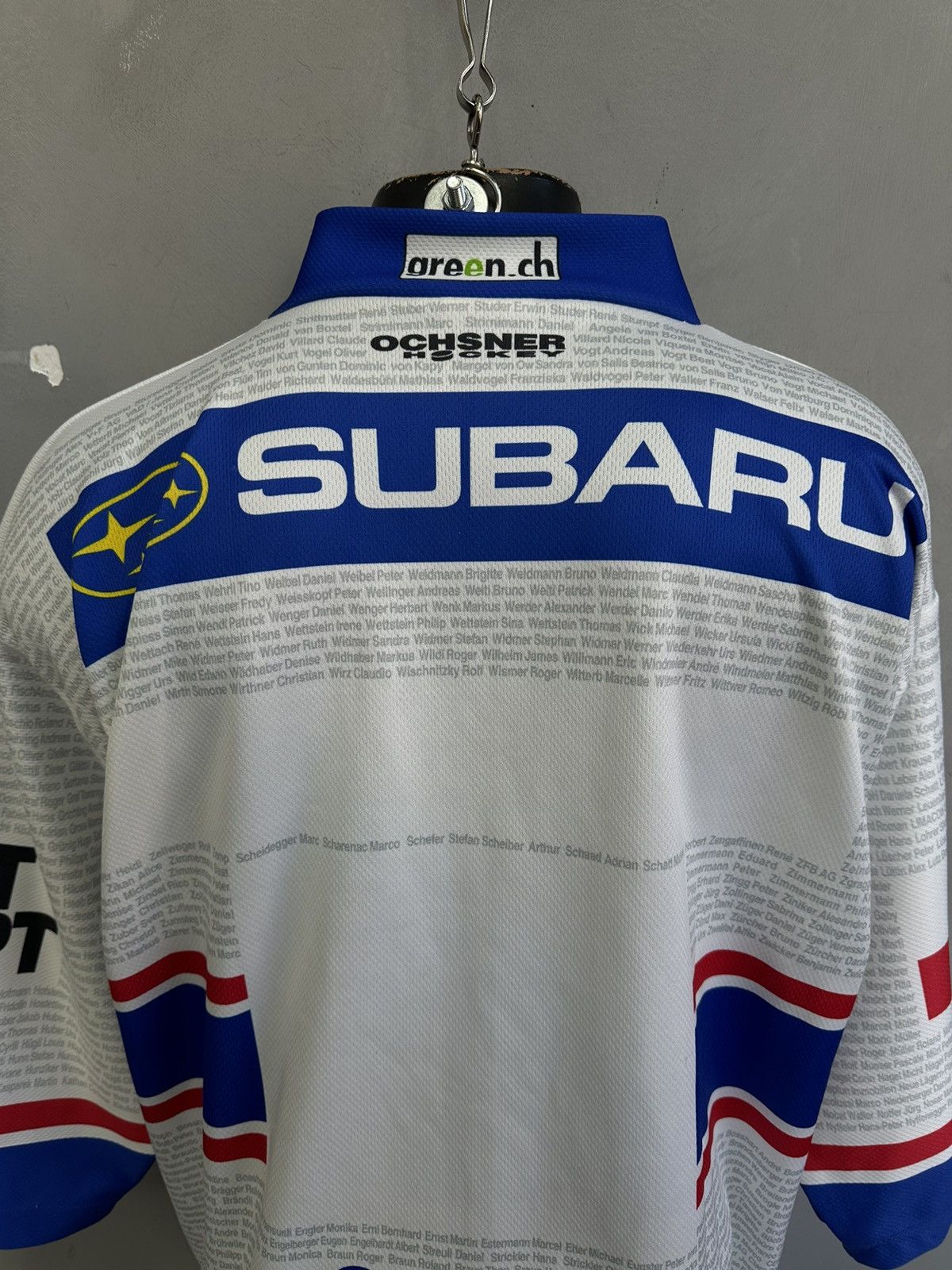 Adidas ZSC LIONS SWITZERLAND HOCKEY SHIRT JERSEY OCHSNER VINTAGE Size US M / EU 48-50 / 2 - 7 Thumbnail