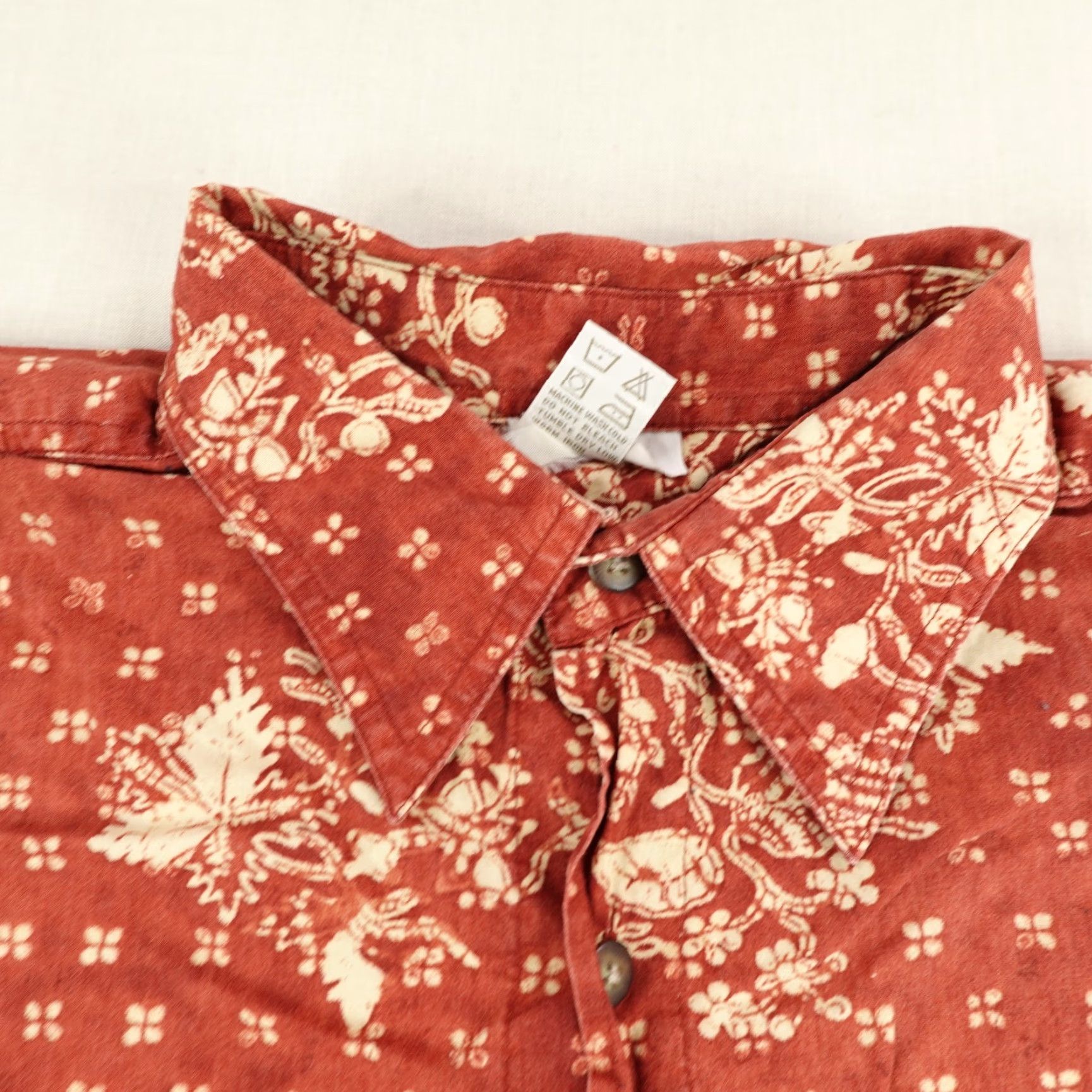 The Territory Ahead Vintage Territory Ahead Shirt Mens Large Red Floral Ditsy Button Up 90s Flowers Size US L / EU 52-54 / 3 - 2 Thumbnail