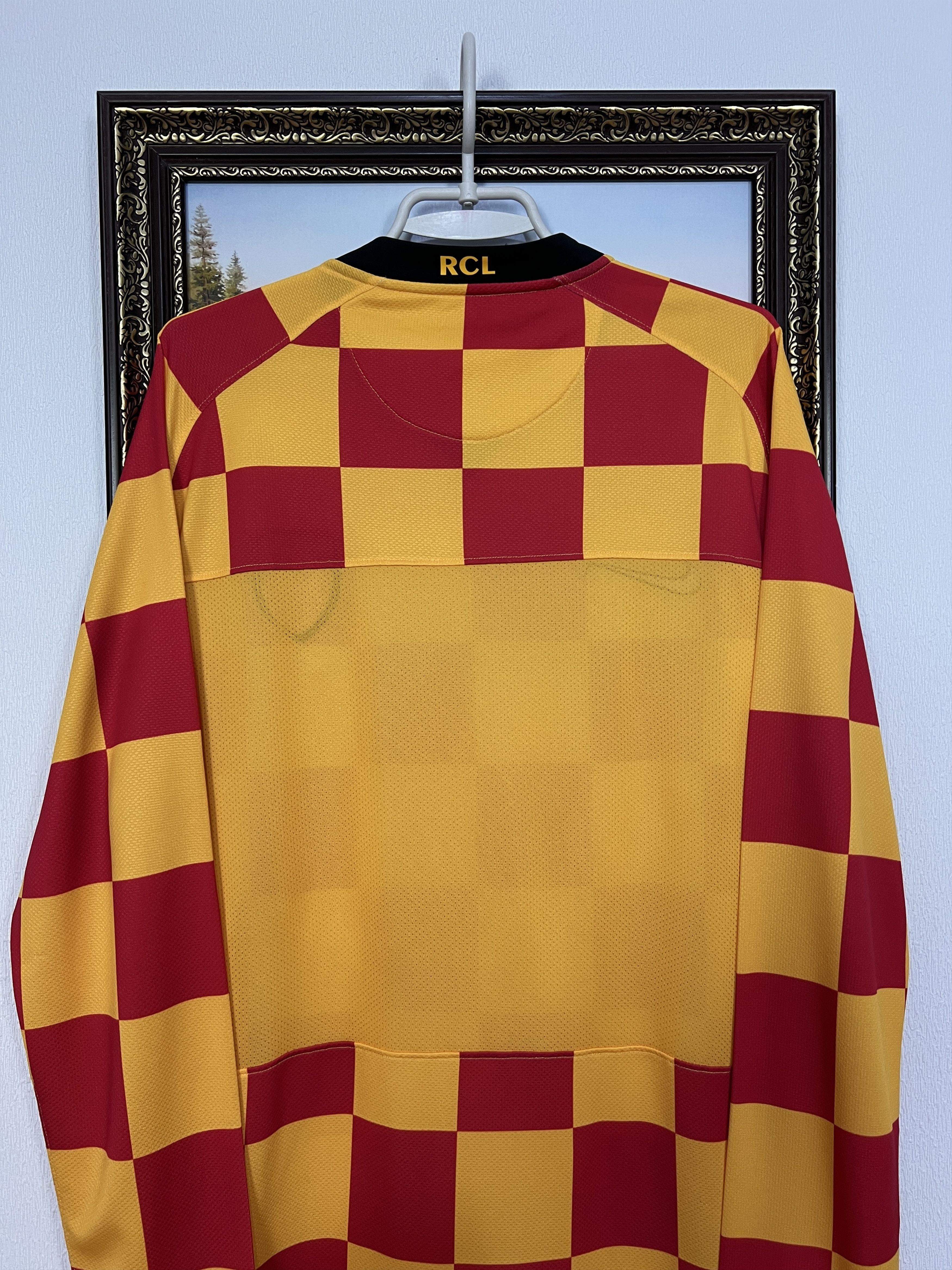 Nike Lens football shirt Soccer Long Sleeve Player Issue Jersey Size US L / EU 52-54 / 3 - 9 Thumbnail