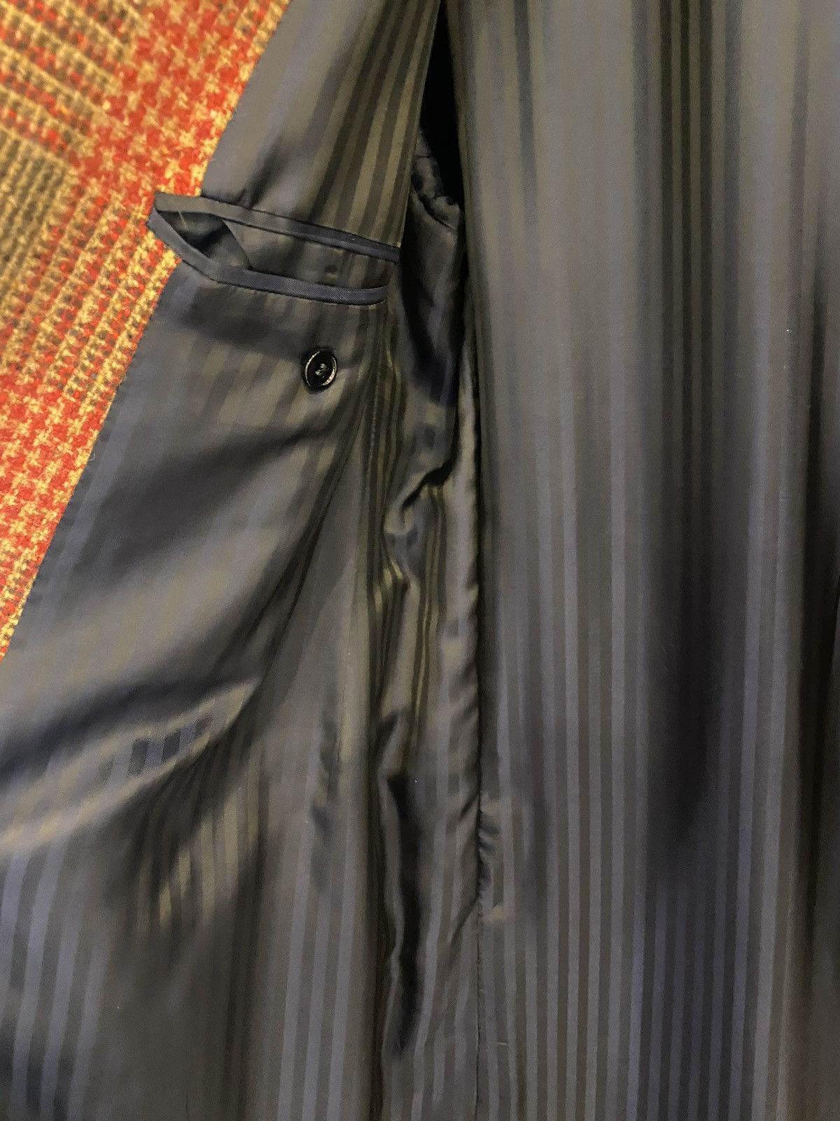 MP Massimo Piombo MP Massimo Piombo Checked Oversized Long Coat Italy Made Size US L / EU 52-54 / 3 - 7 Thumbnail