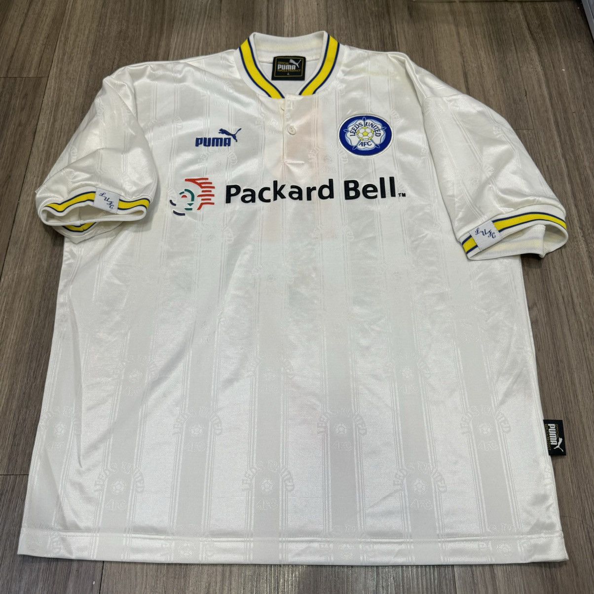 Puma Leeds 97/98 home shirt Size US L / EU 52-54 / 3 - 1 Thumbnail