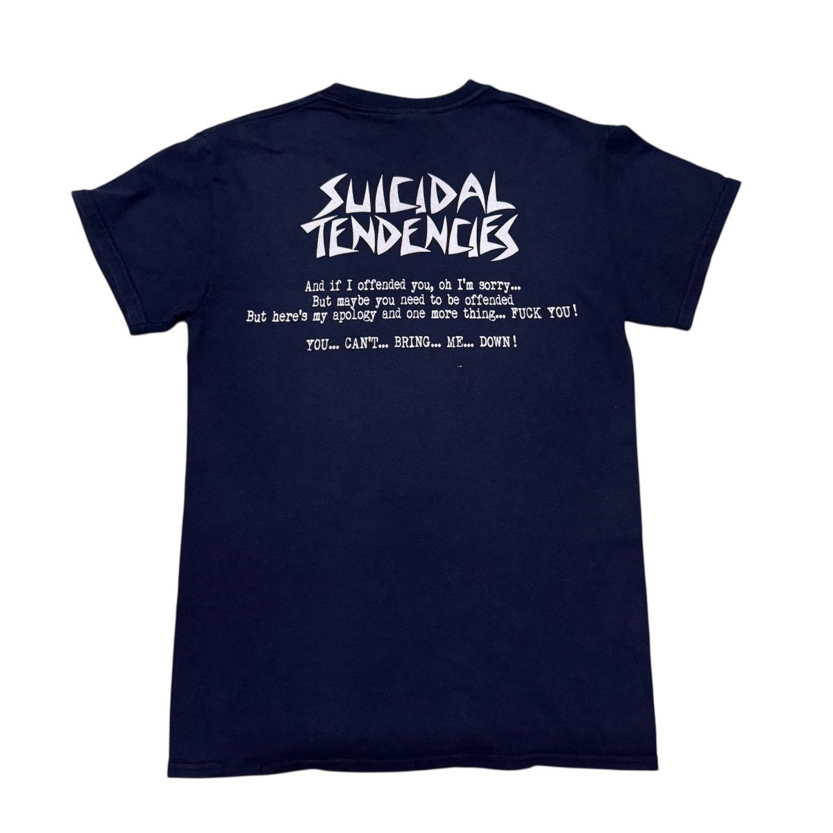 Band Tees Suicidal Tendencies Rock Band T Shirt Big Logo Size US S / EU 44-46 / 1 - 2 Thumbnail