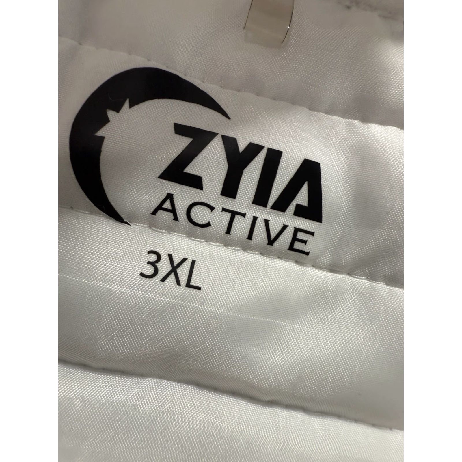 Vintage ZYIA Active Solitude Jacket White 3XL Hooded Full Zip Women’s Pockets Size 3XL Regular Jacket Women Size XXL / US 16-18 / IT 52-54 - 3 Thumbnail