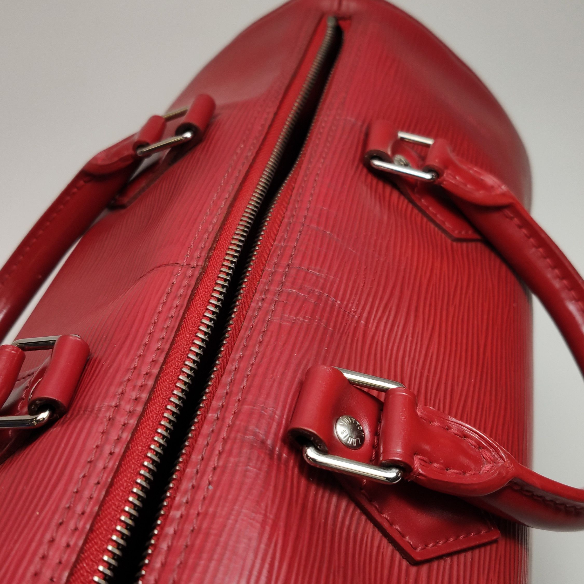 Louis Vuitton Louis Vuitton (LV) Speedy35 Cowhide Water Ripple Boston Bag Size ONE SIZE - 9 Thumbnail