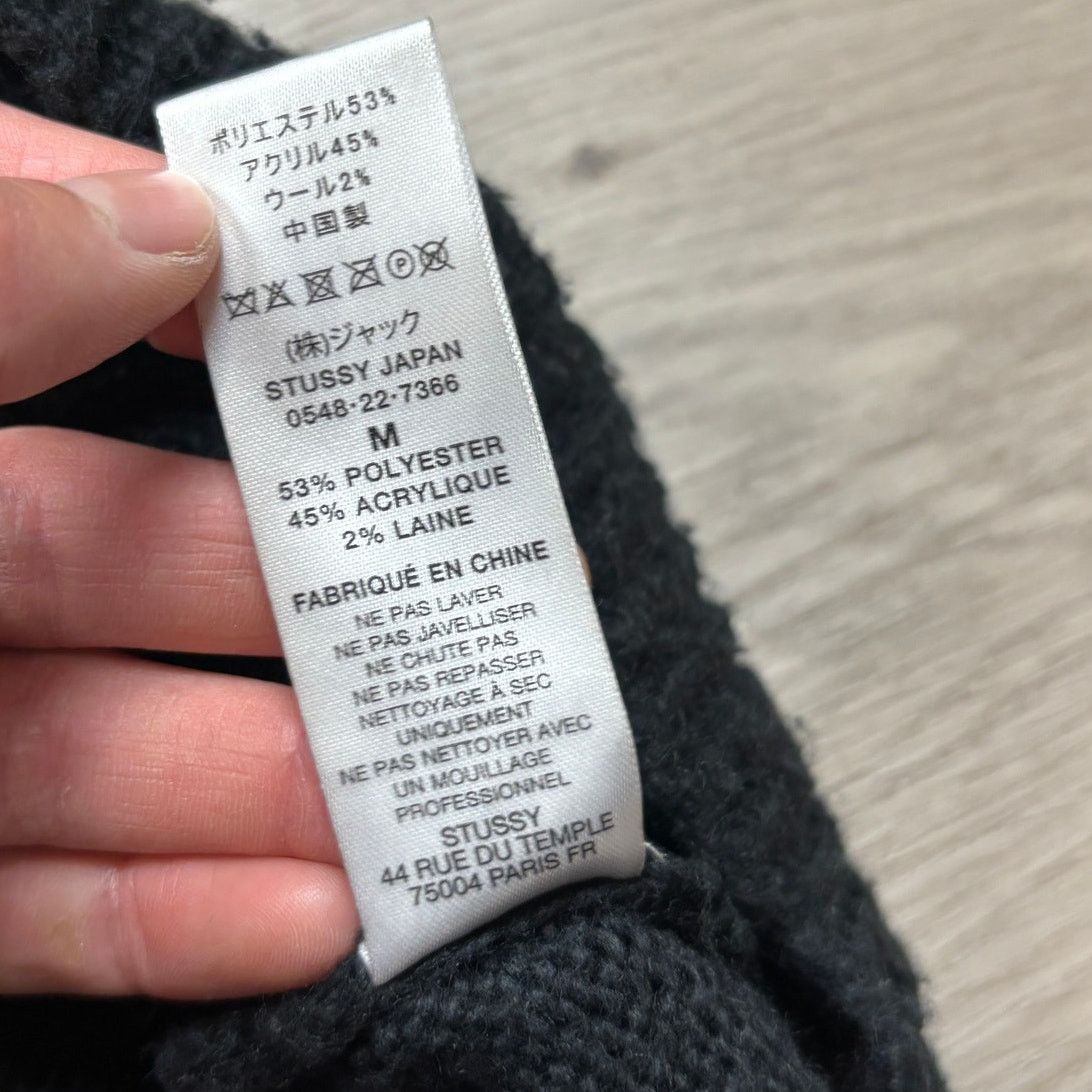 Stussy Stussy Wool Blend Full Zip Hoodie Men's Medium Streetwear Size US M / EU 48-50 / 2 - 9 Thumbnail