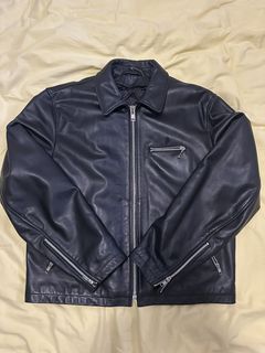 Leather Bing Jacket Stussy | Grailed