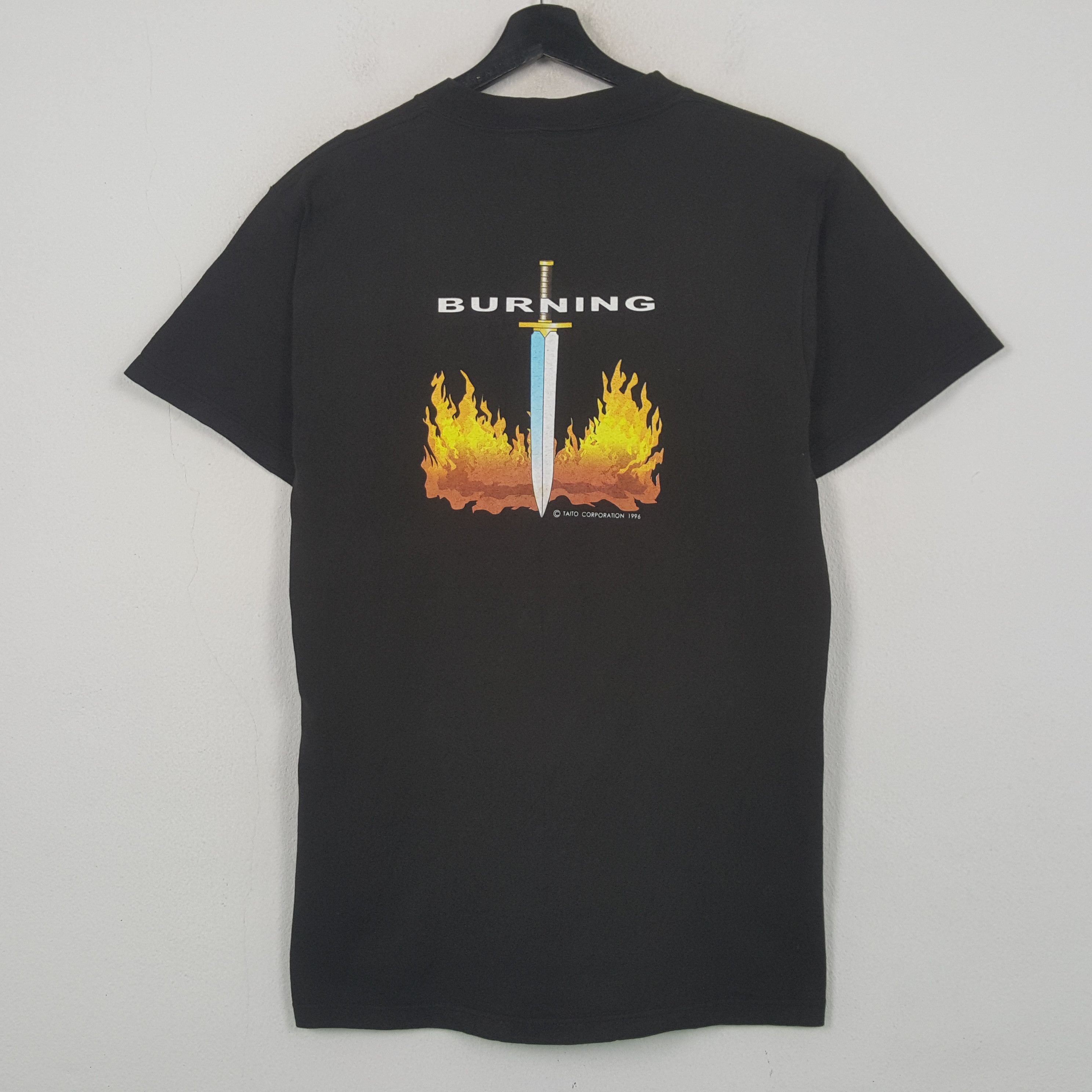 Tultex Burning Games Taito Production Promo Style Tshirt RR25 Size US M / EU 48-50 / 2 - 1 Thumbnail