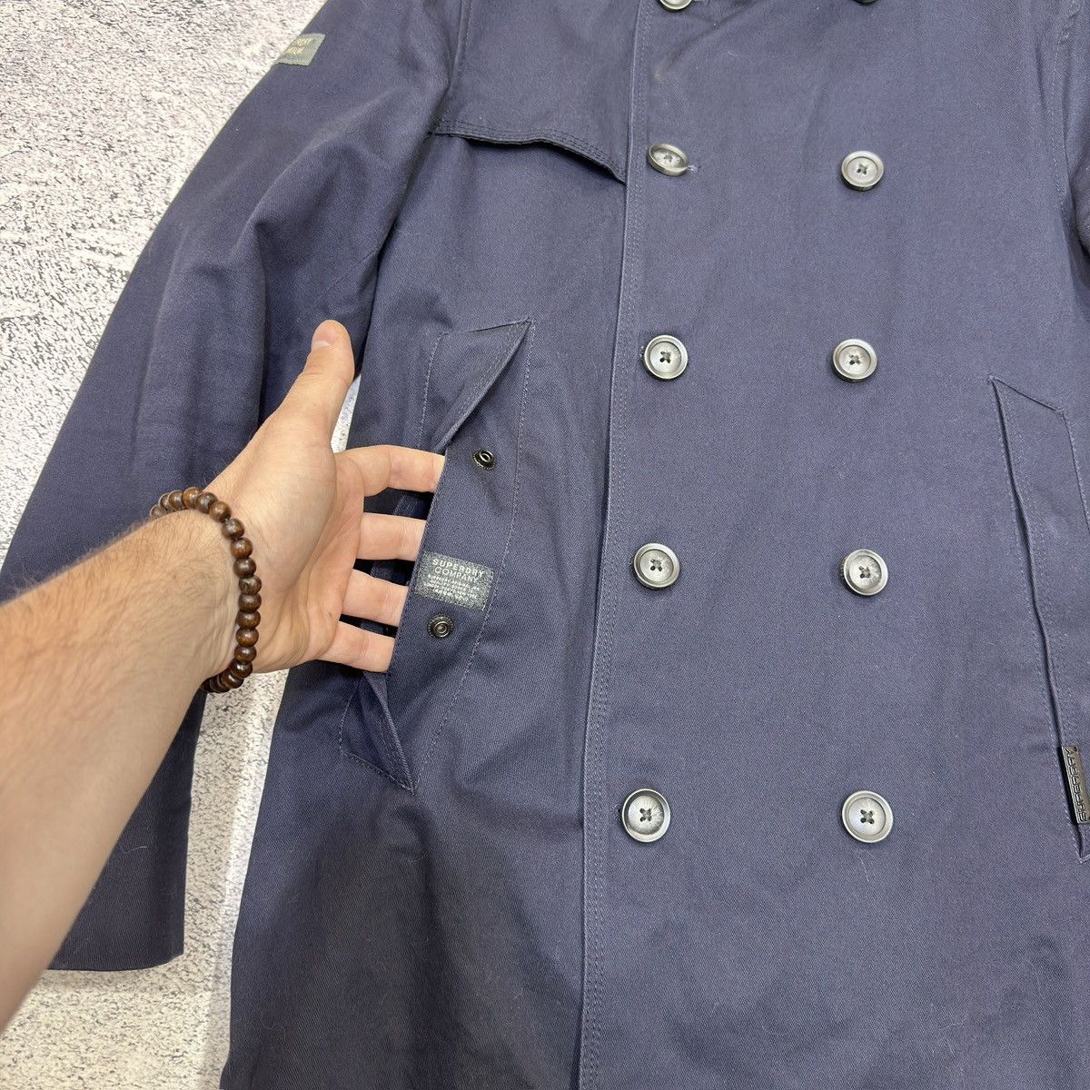 Superdry Superdry Cotton Pea Coat M size Size US M / EU 48-50 / 2 - 5 Thumbnail