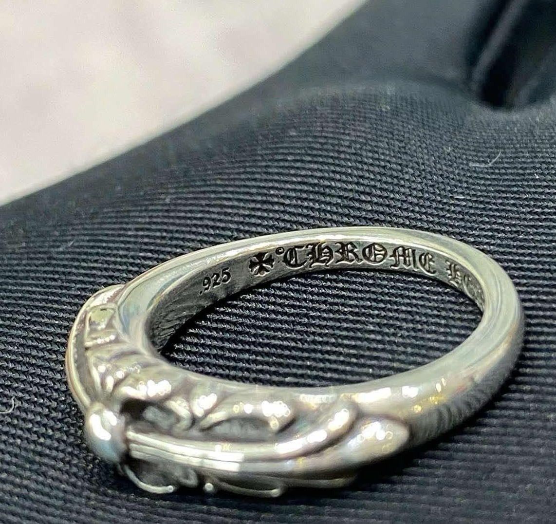 Chrome Hearts Chrome Hearts Baby classic Floral ring silver Size ONE SIZE - 4 Thumbnail