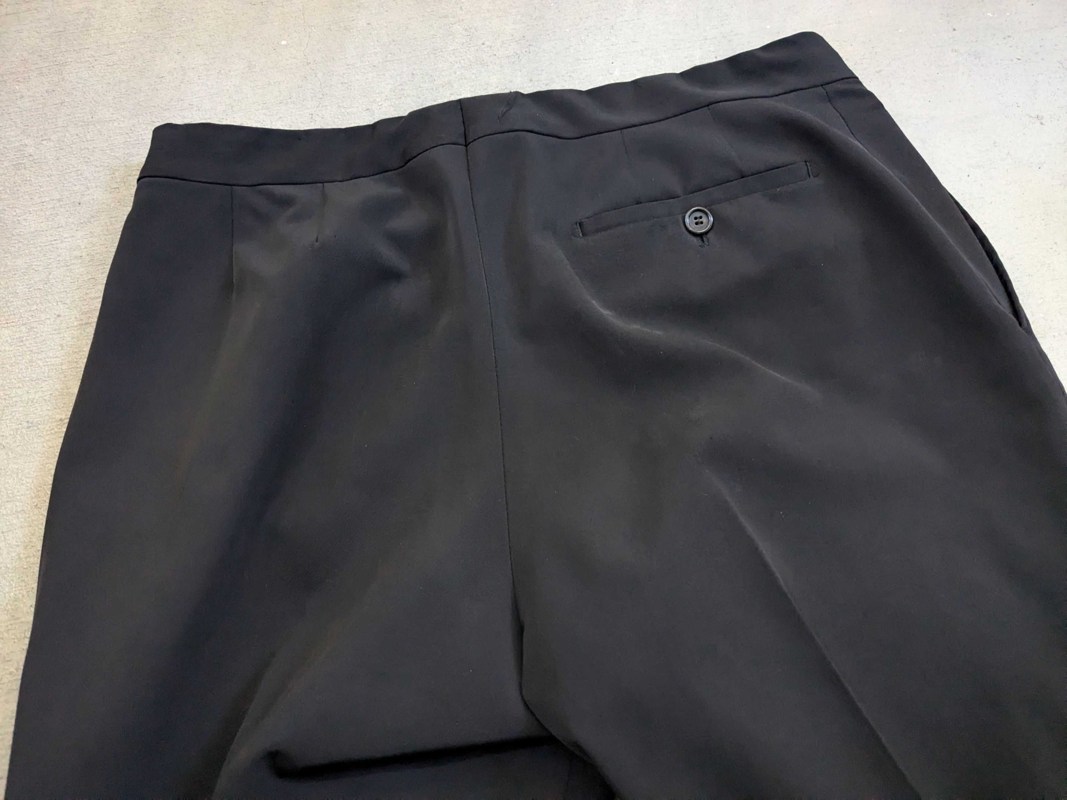Prada Prada Trousers Dress Pants Black 48 Polyester Elastane Size US 32 / EU 48 - 7 Thumbnail