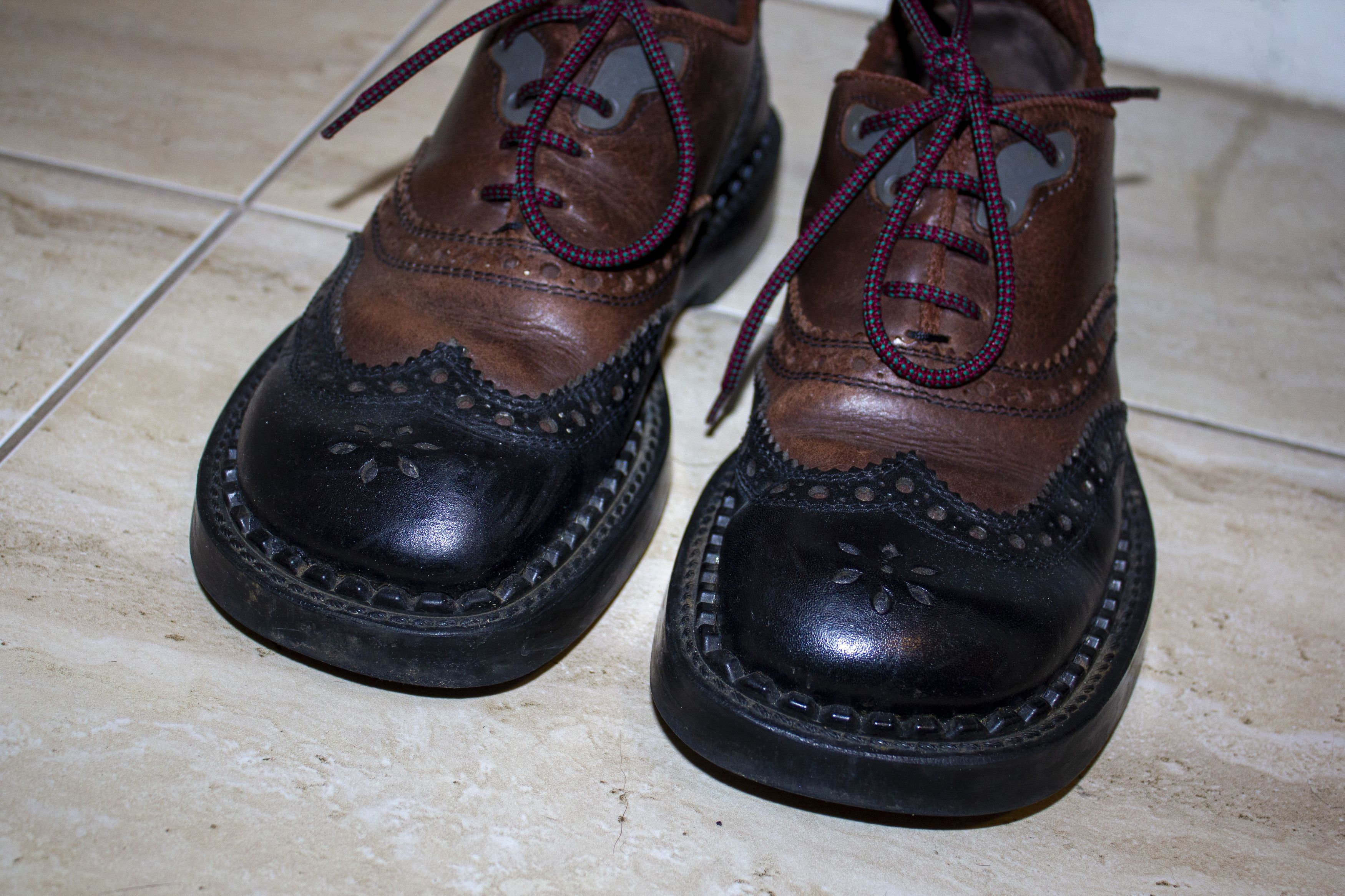 Miu Miu Archive Miu Miu Men's Brown Leather Laced Derby Shoes 1999 Size US 8 / EU 41 - 6 Thumbnail