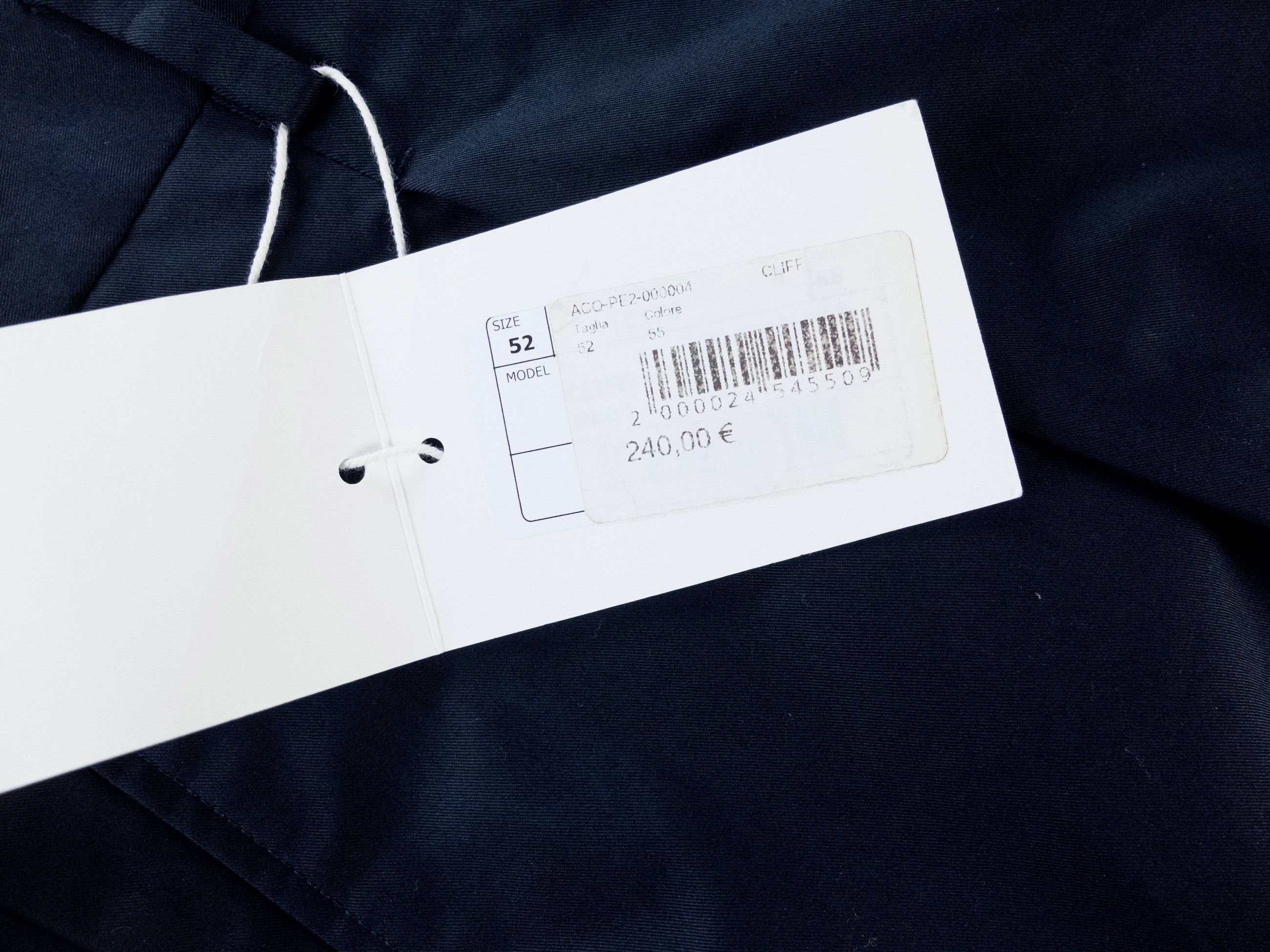 Aquascutum AQUASCUTUM navy blue cotton chino shorts Size 36 Size US 36 / EU 52 - 3 Thumbnail