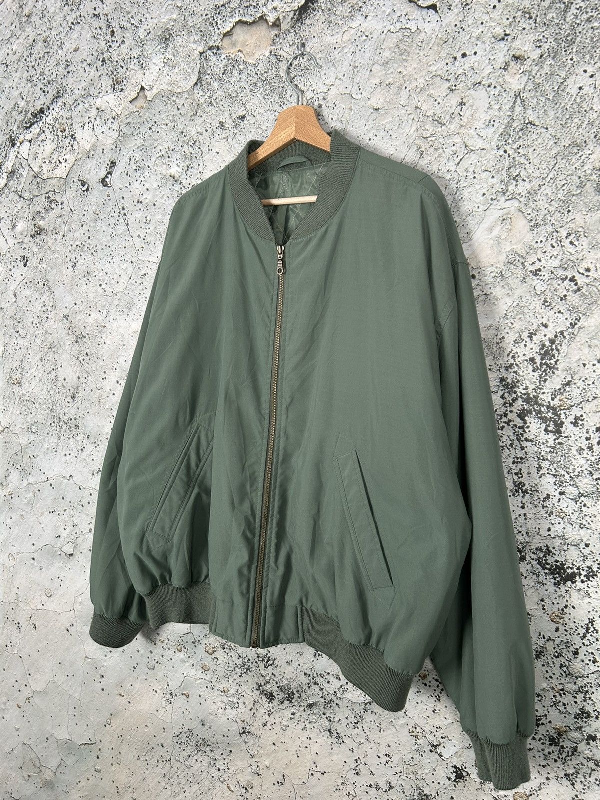 Vintage Vintage Green Bomber Military Jacket Outdoor Archive Japan Size US XL / EU 56 / 4 - 2 Thumbnail