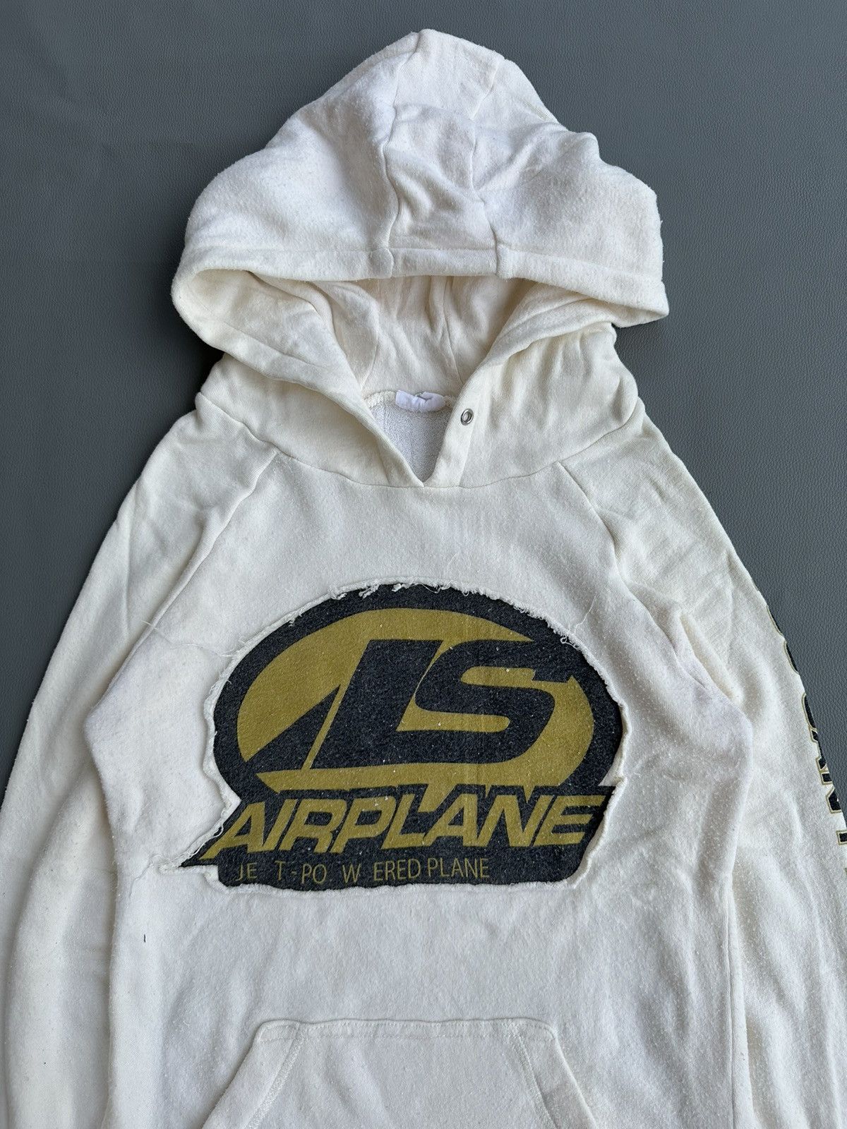 Hysteric Glamour DISTRESSED IS AIRPLANE JET POWER 366 HOODIE LGB STYLE Size US XS / EU 42 / 0 - 3 Thumbnail