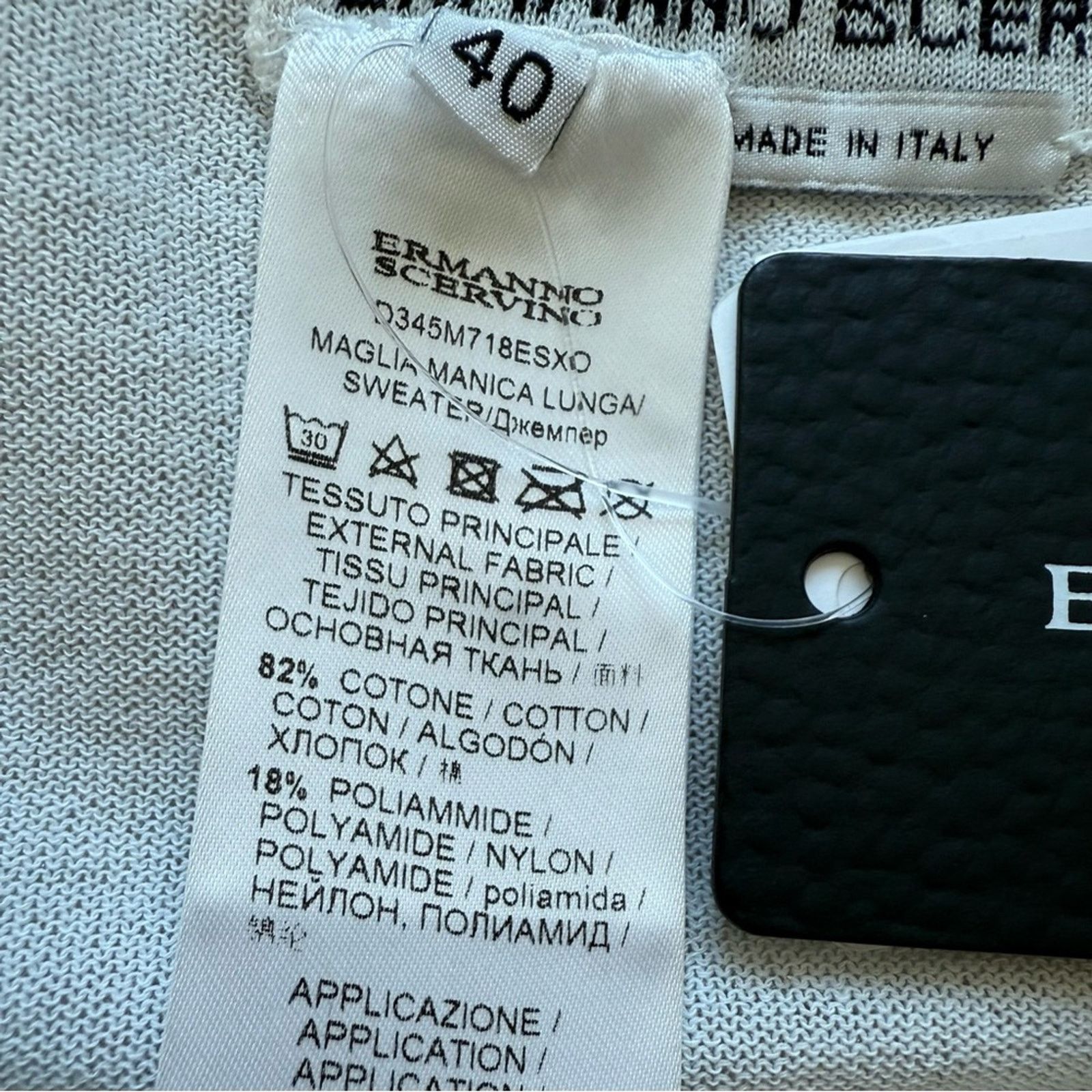 Ermanno Scervino NWT! Ermanno Scervino women top size 40IT or 4US 950$ Size S / US 4 / IT 40 - 8 Thumbnail