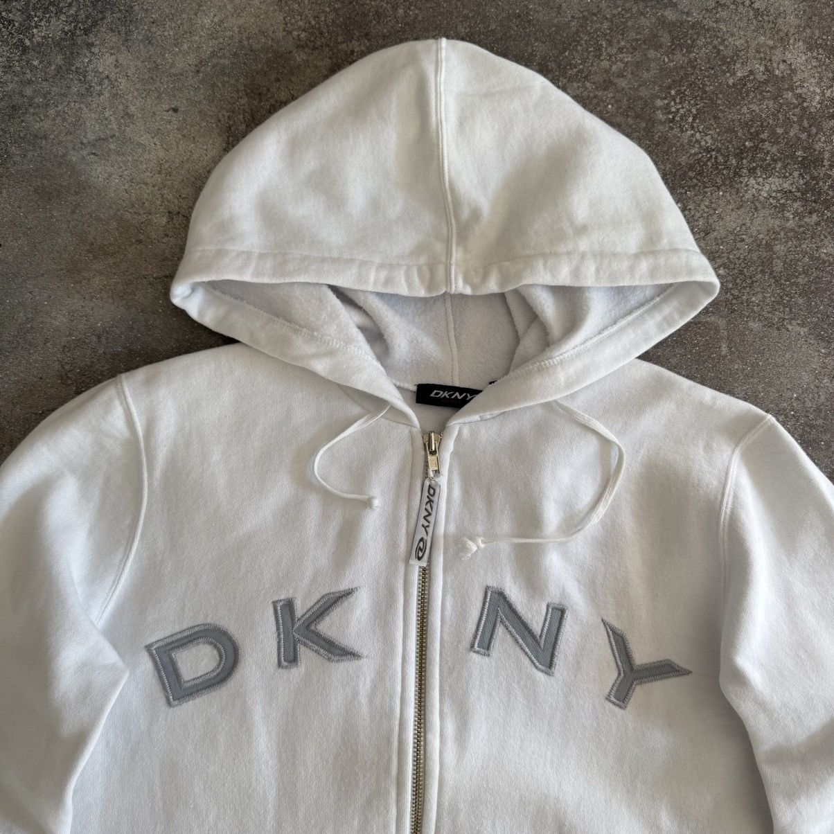 DKNY × Vintage DKNY Active Vintage Zip Hoodie Size M / US 6-8 / IT 42-44 - 3 Thumbnail