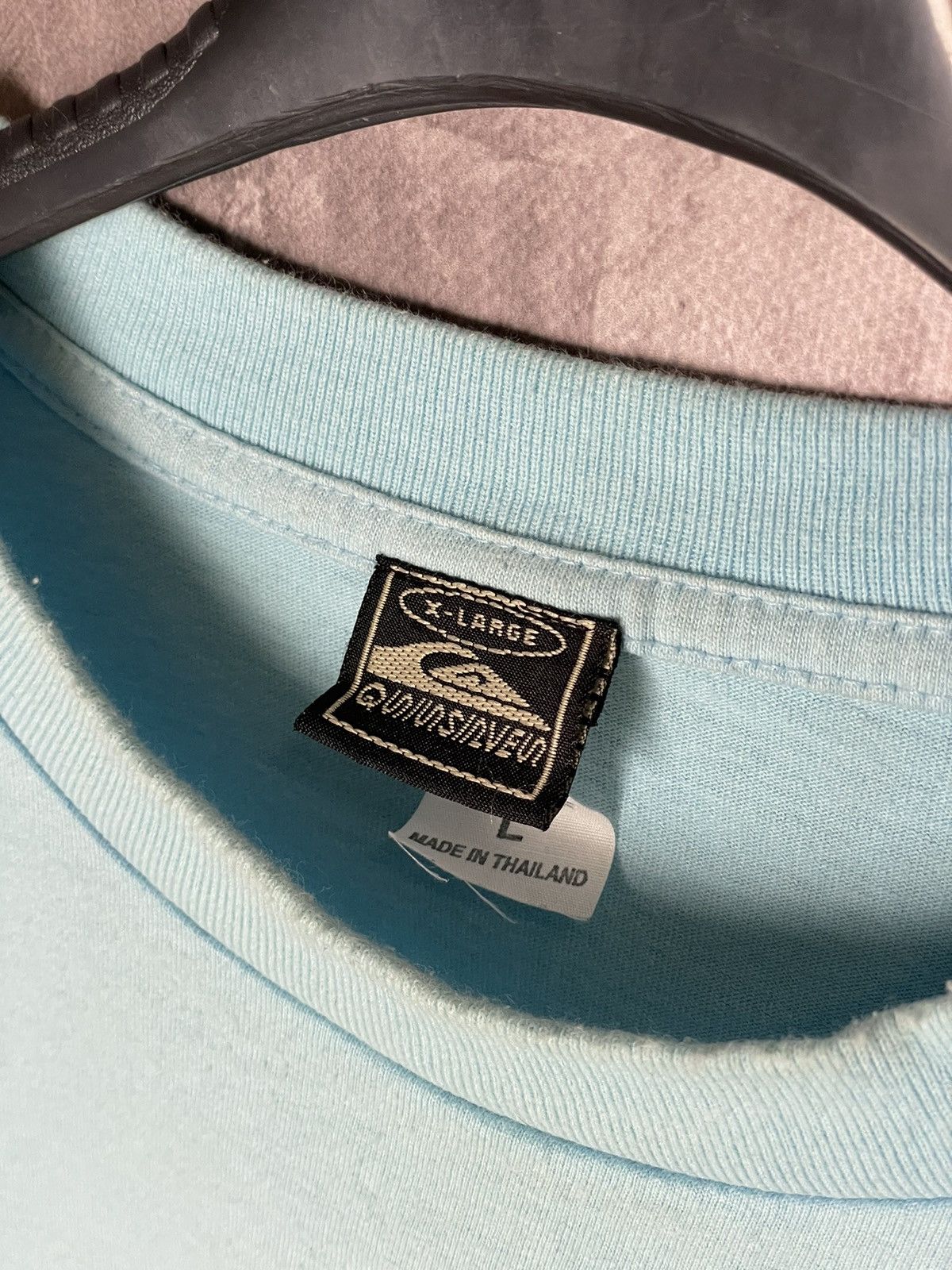 Quiksilver Quicksilver USA T Shirt Big Logo Vintage Japanese Style Size US L / EU 52-54 / 3 - 11 Thumbnail