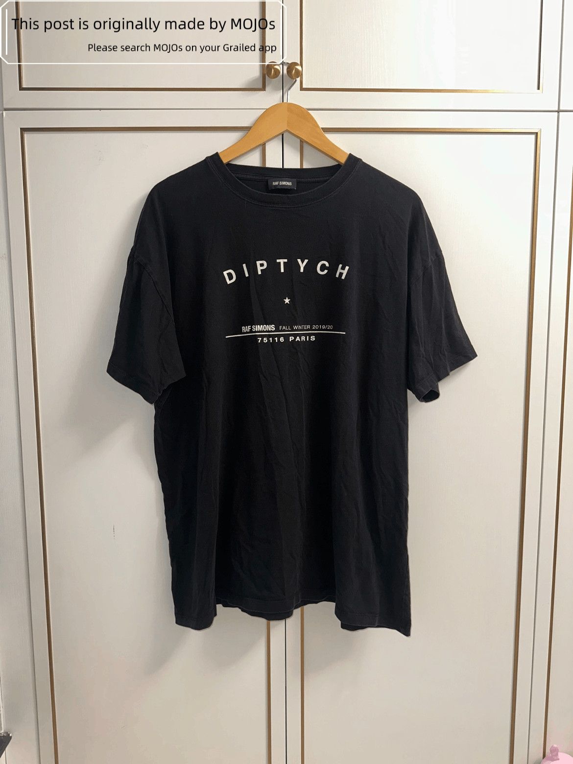 Raf Simons Raf Simons 20AW Diptych Tour Tee Size US L / EU 52-54 / 3 - 1 Thumbnail